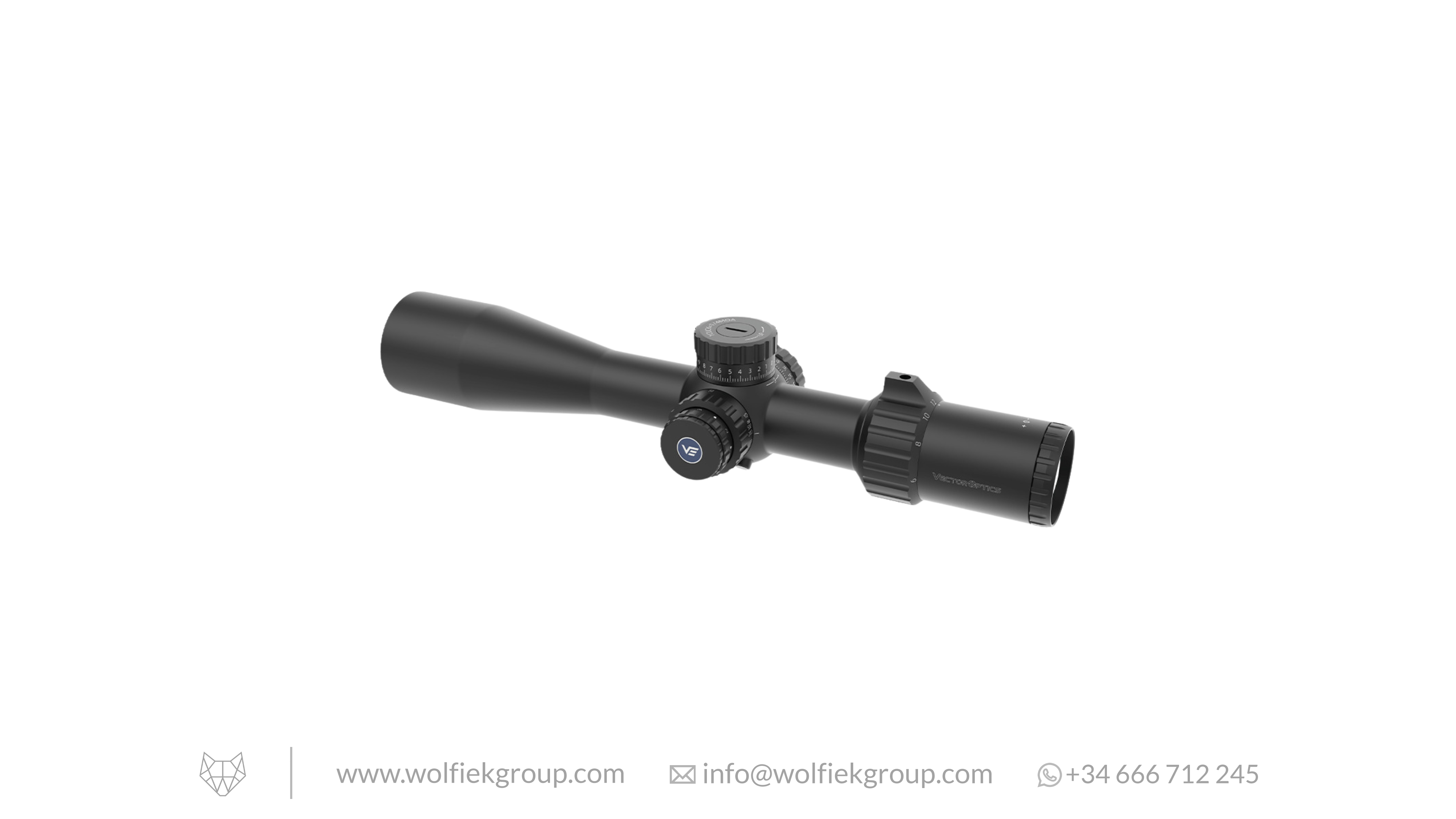 Vector Optics Taurus Riflescope - 6-24x50 MOA | Huben