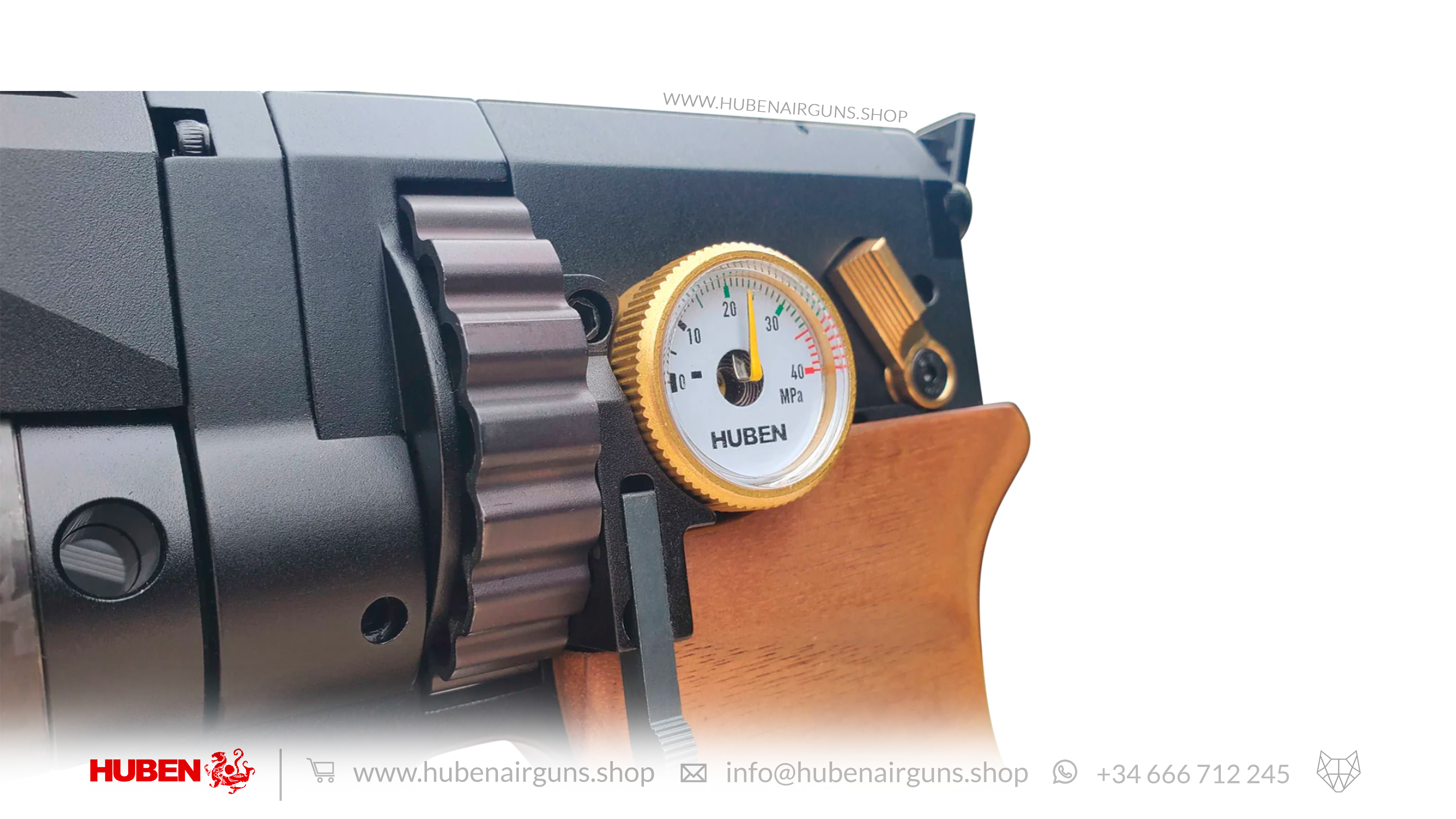 Cal .25 (6.35mm) Huben Pistol GK1 (V1) gauge.