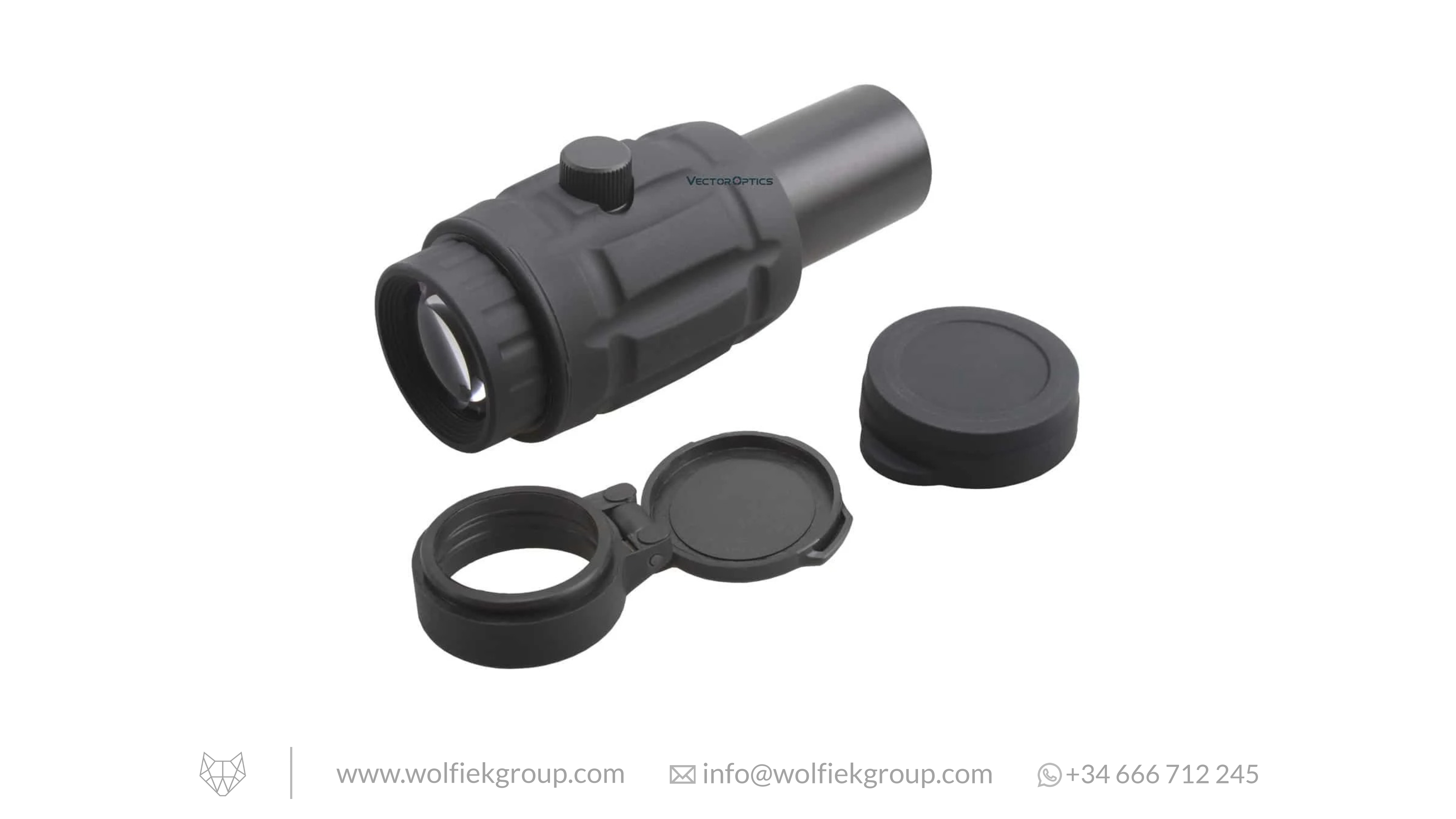 Vector Optics Maverick Magnifier with Flip Side Mount - 5x26