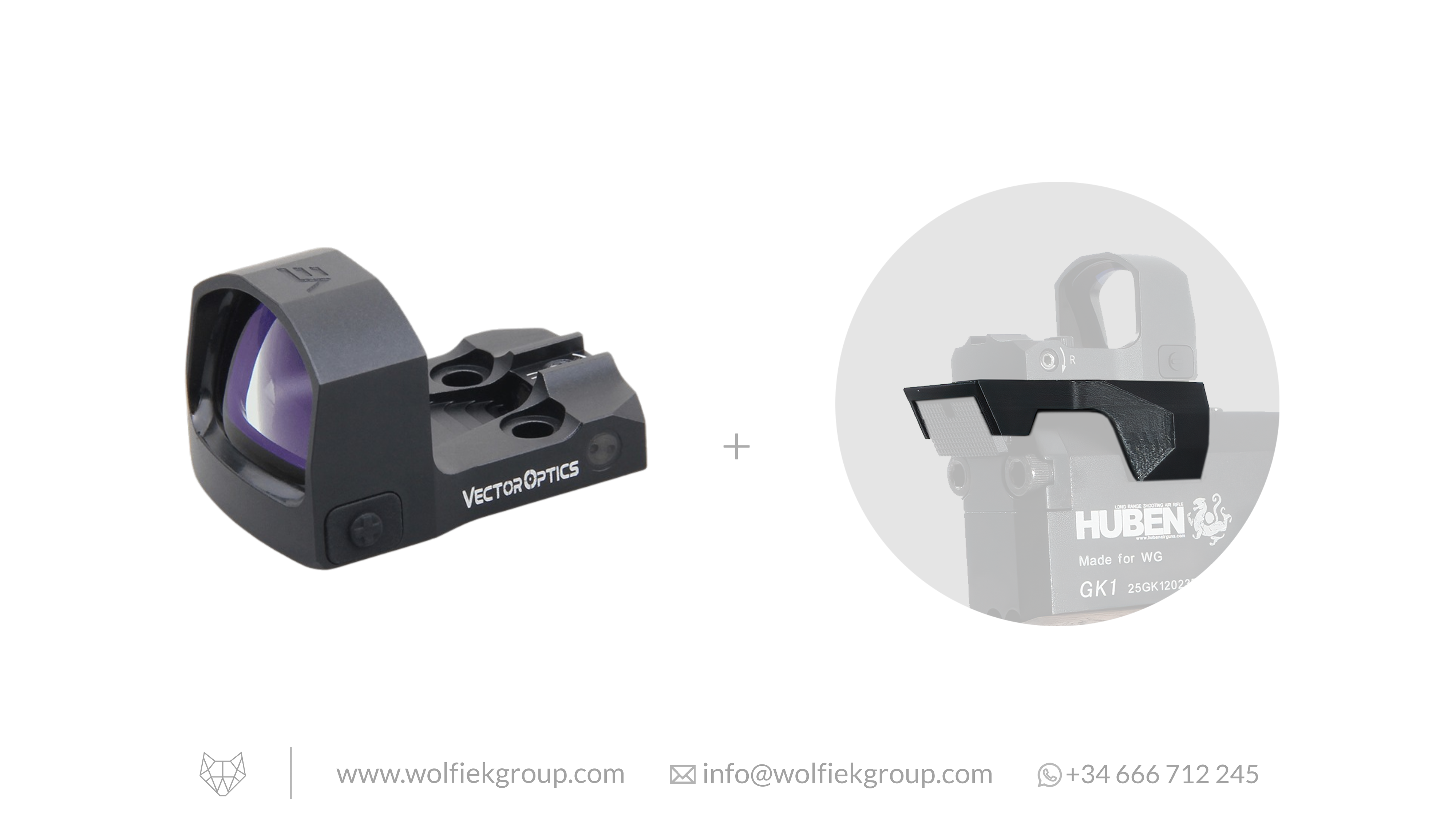 Vector Optics Frenzy-S 1x17x24 MIC Pistol Green Dot Sight 7075 Alu