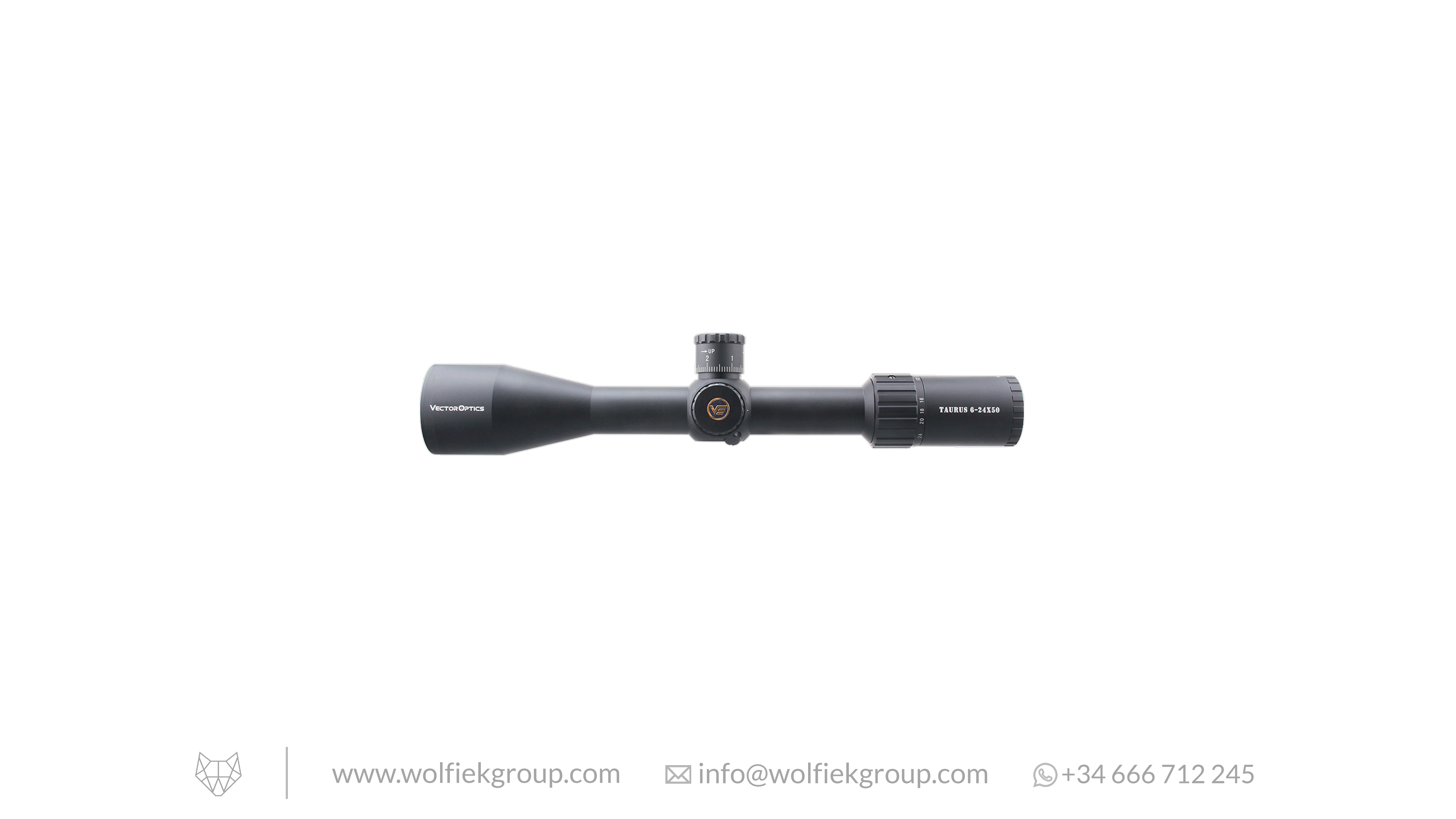 Vector Optics Taurus Riflescope - 6-24x50 HD SFP