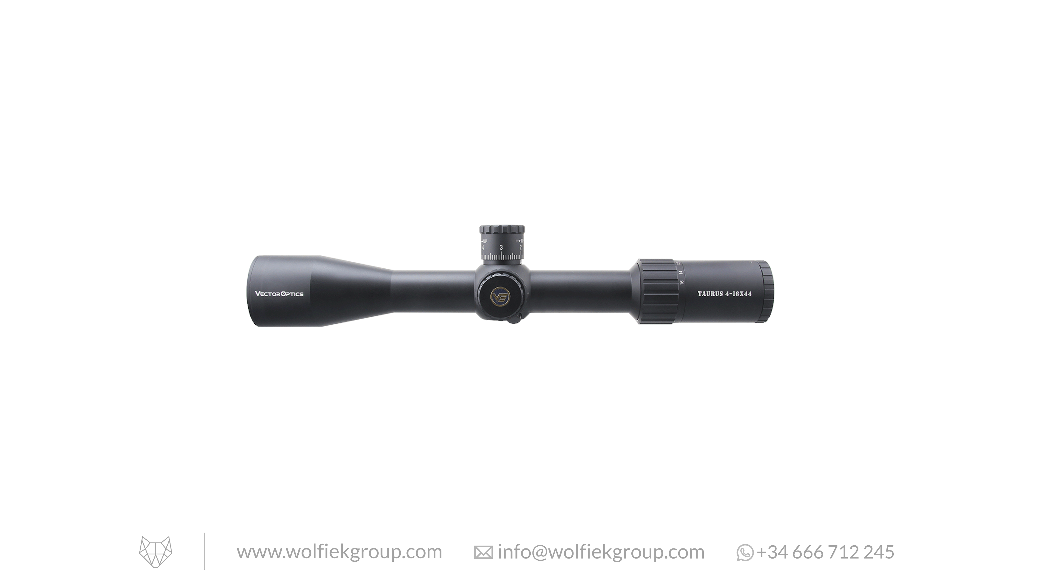 Vector Optics Taurus Riflescope - 4-16x44 HD SFP
