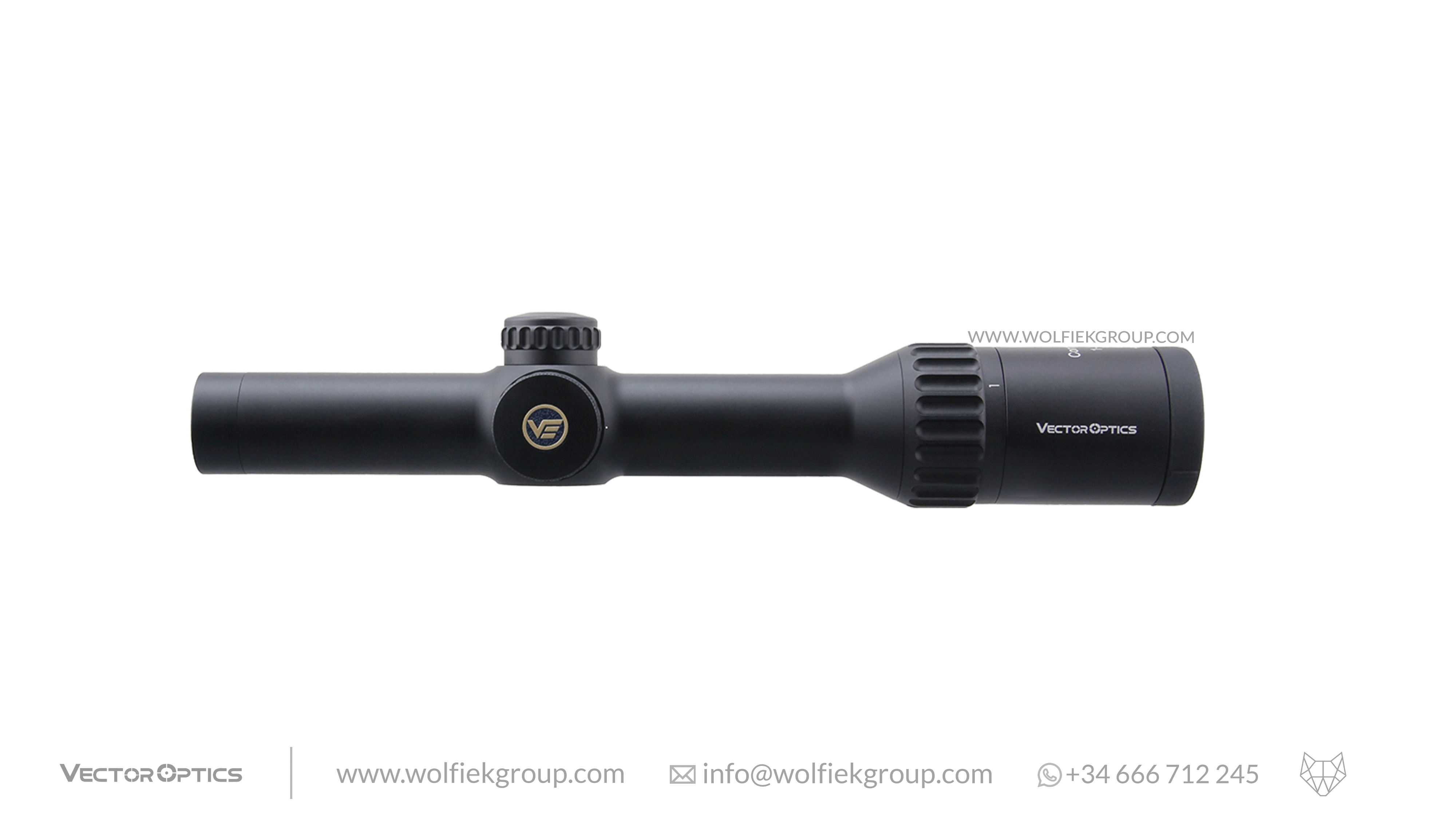 Vector Optics Continental Riflescope Hunting – x8 1-8x24 ED SFP