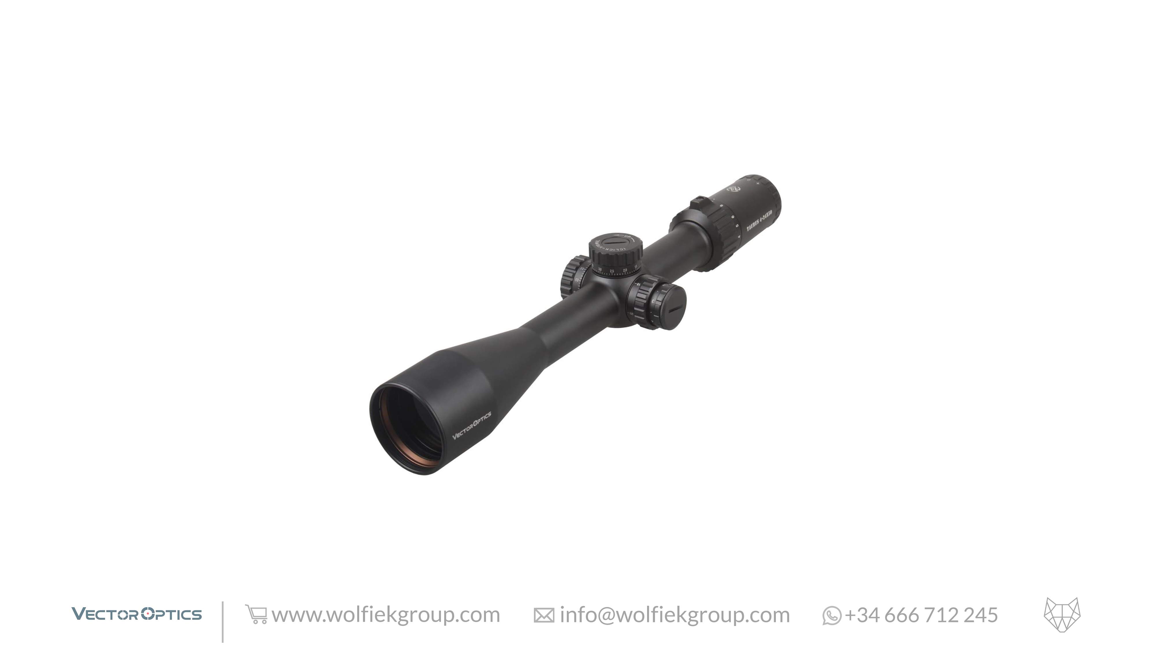 Vector Optics Taurus Riflescope - 4-24x50 FFP | Huben