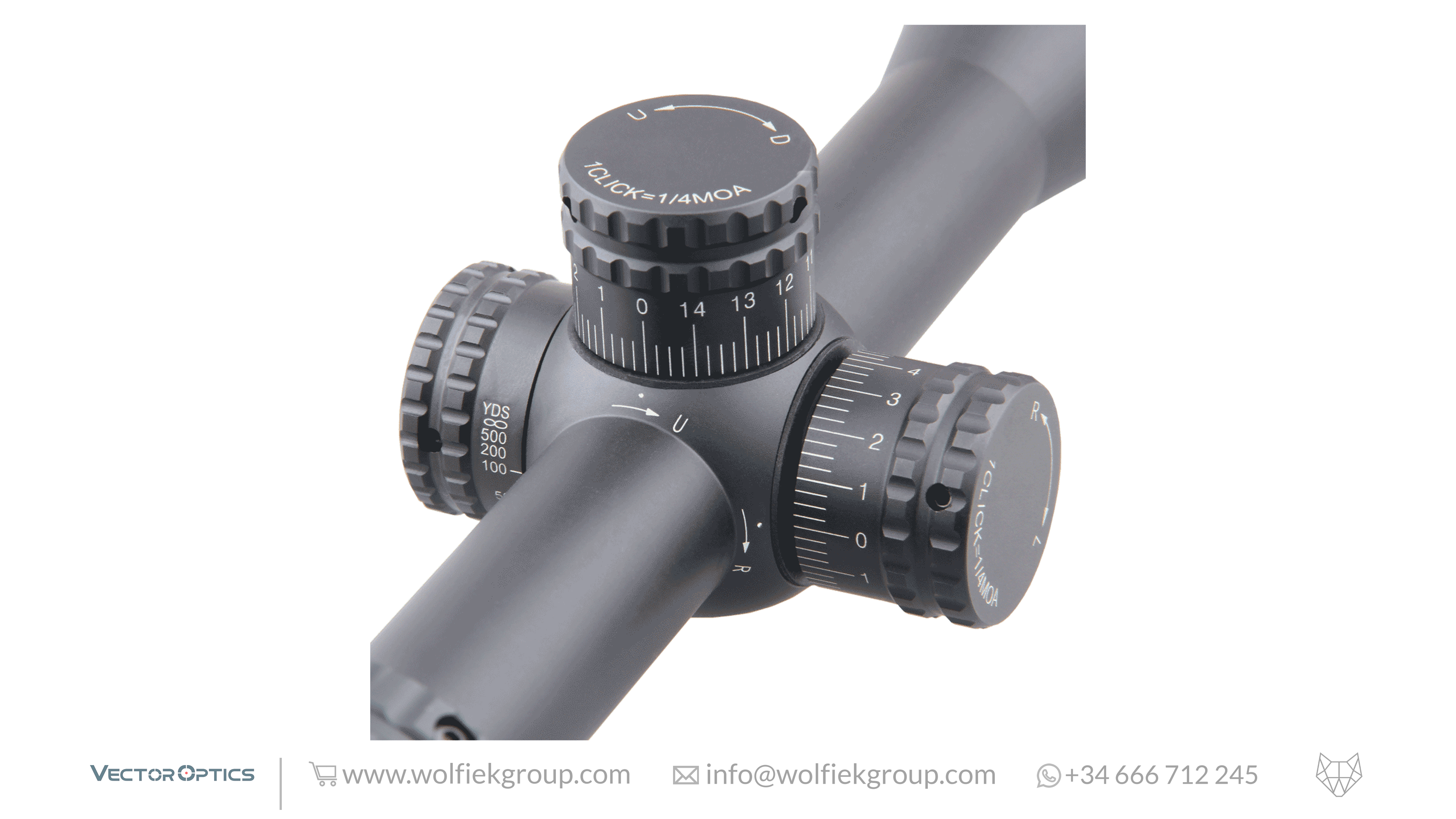 Vector Optics Hugo Riflescope - 6-24x50GT SFP