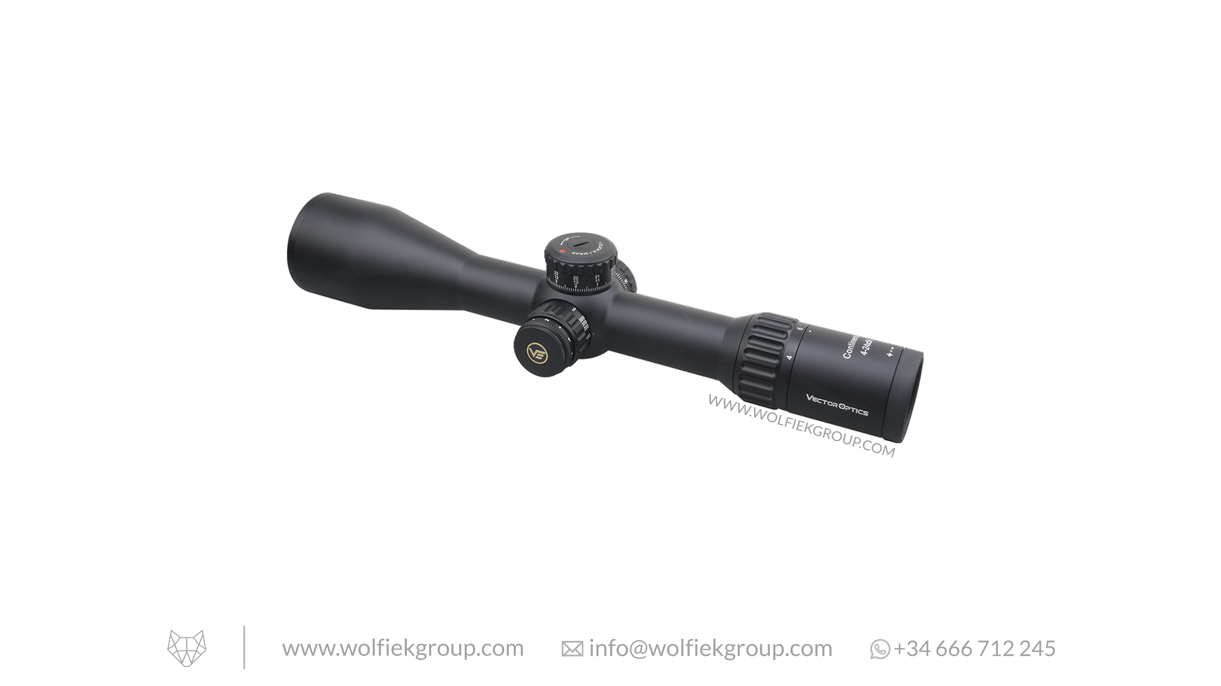 Vector Optics Continental Riflescope Tactical - x6 4-24x56 VCT FFP