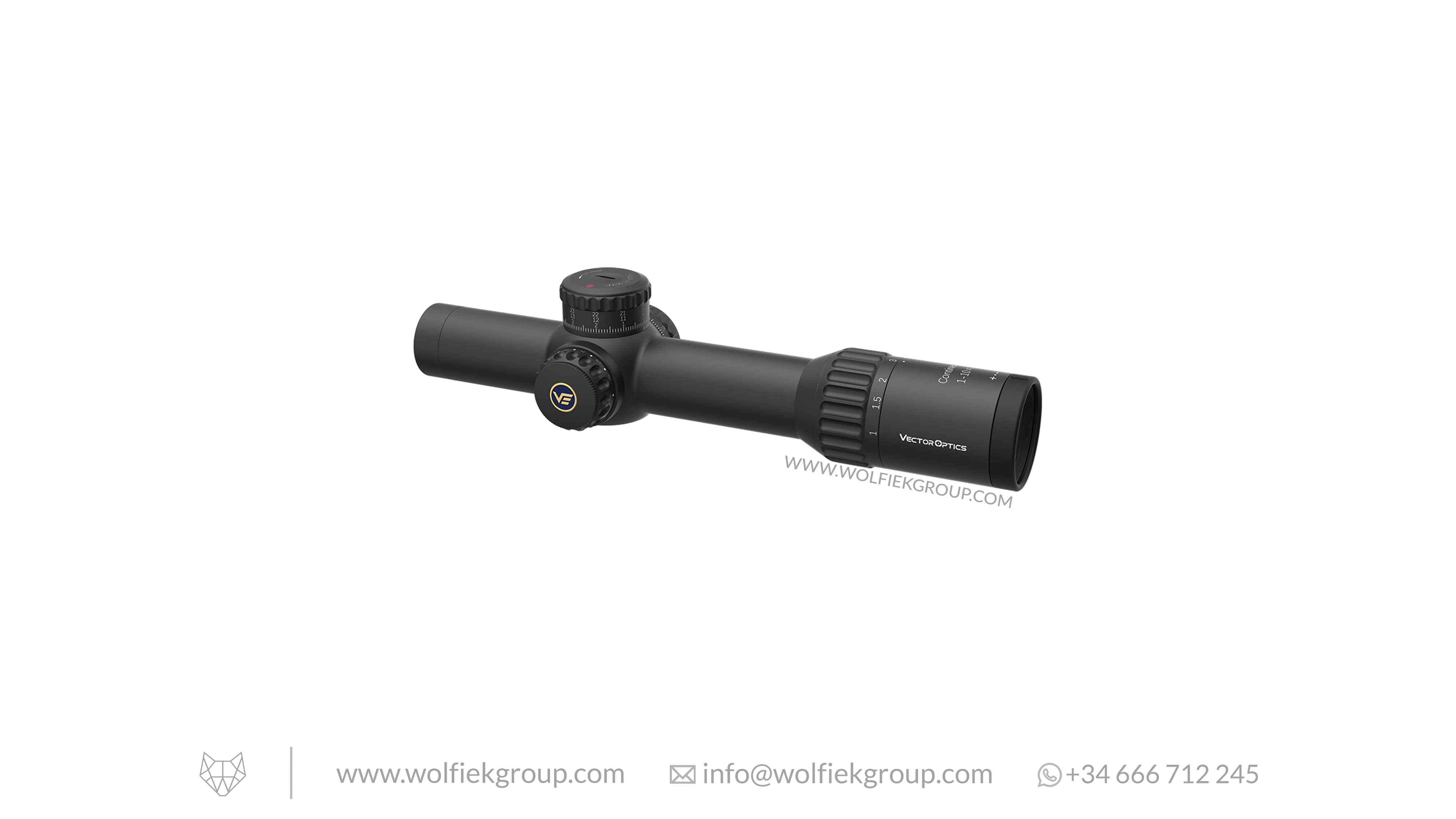Vector Optics Continental Riflescope – x10 1-10x28 ED VET-CTR FFP