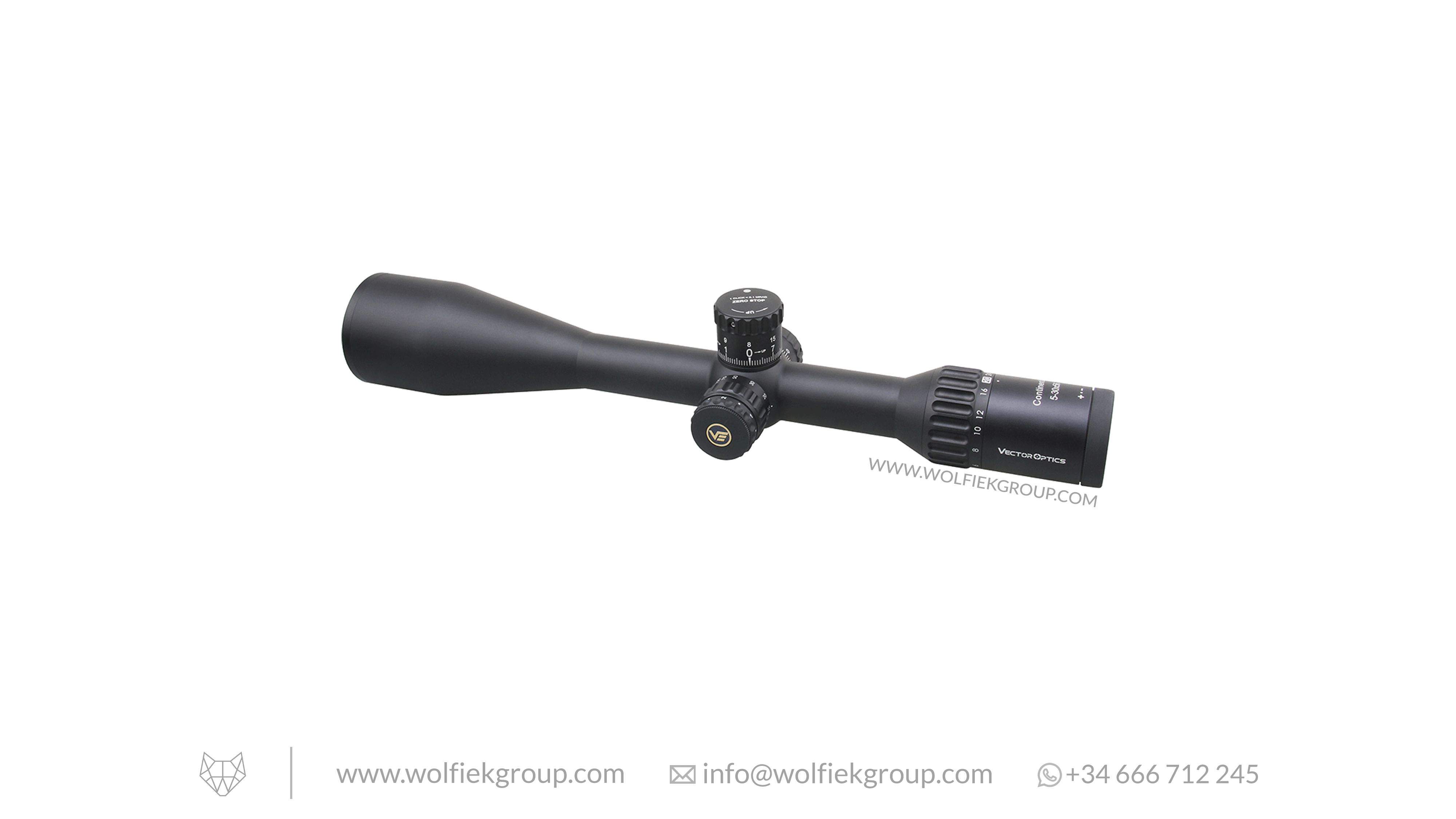 Vector Optics Continental Riflescope Tactical - x6 5-30x56 Zero Stop