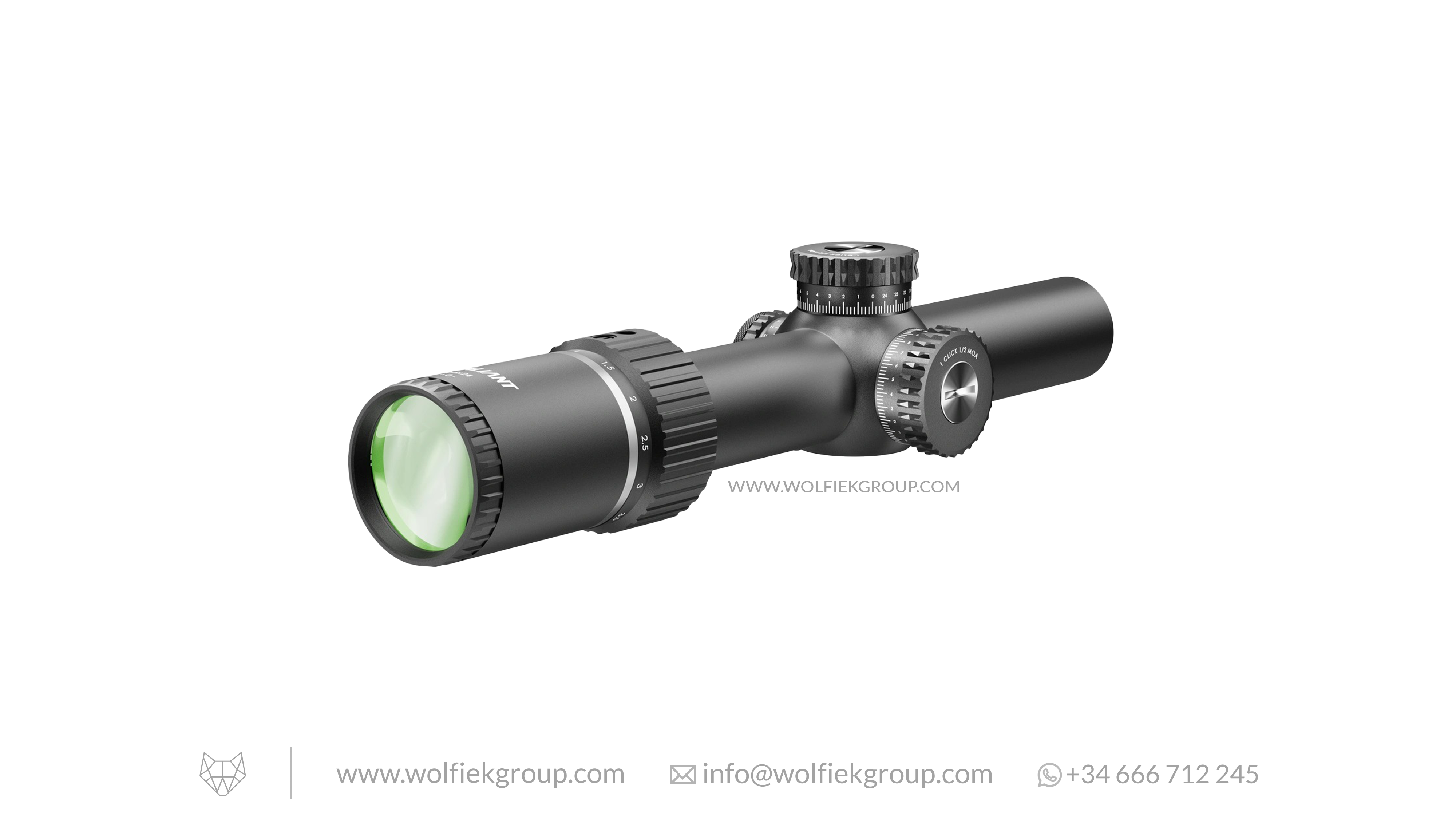Valiant Optics Kronos Riflescope - 1-6x24 SIR