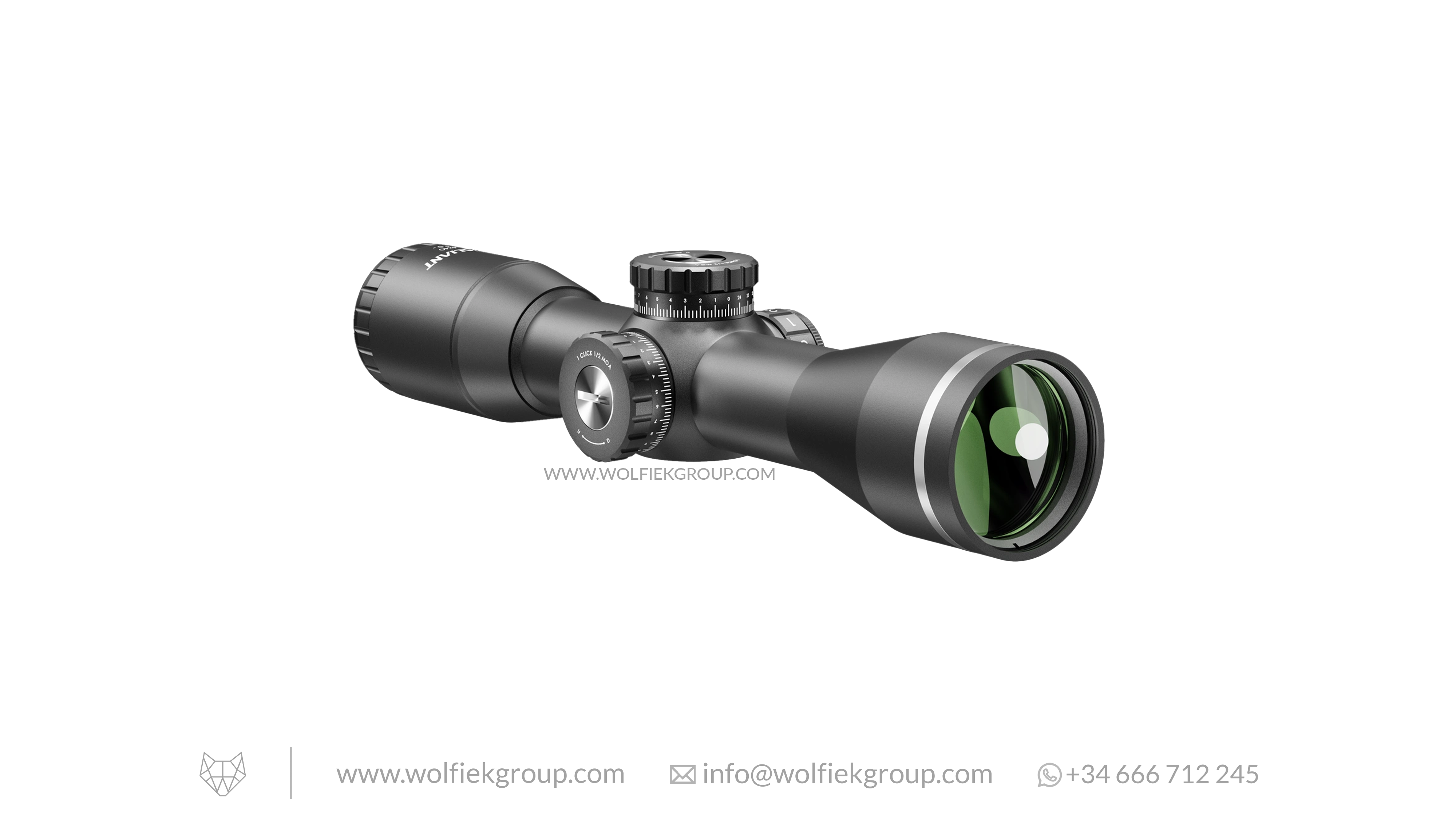 Valiant Optics Kronos Riflescope - 4x40 SIR