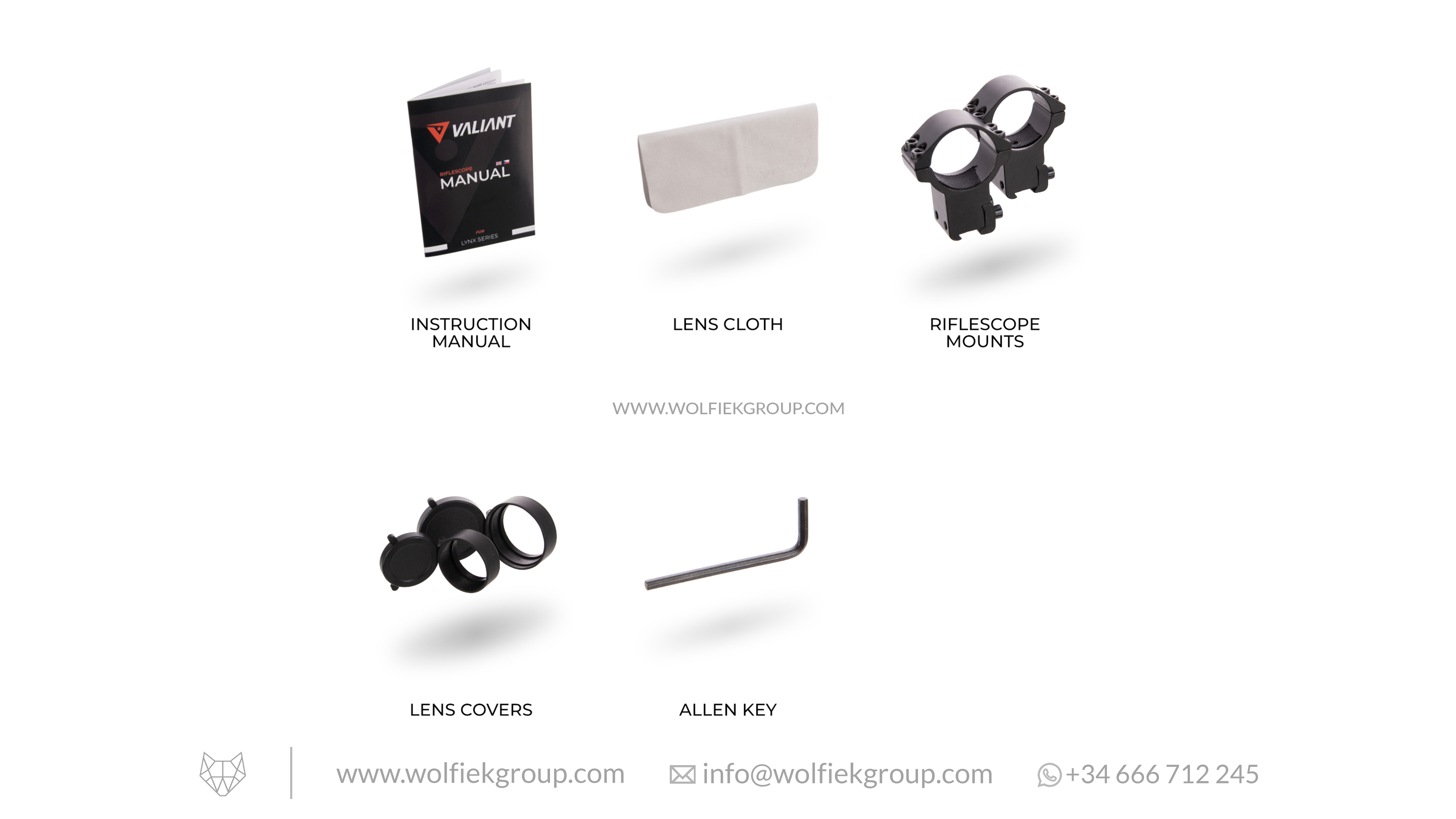 Valiant Optics Lynx Riflescope - 3-9x40 AO SIR