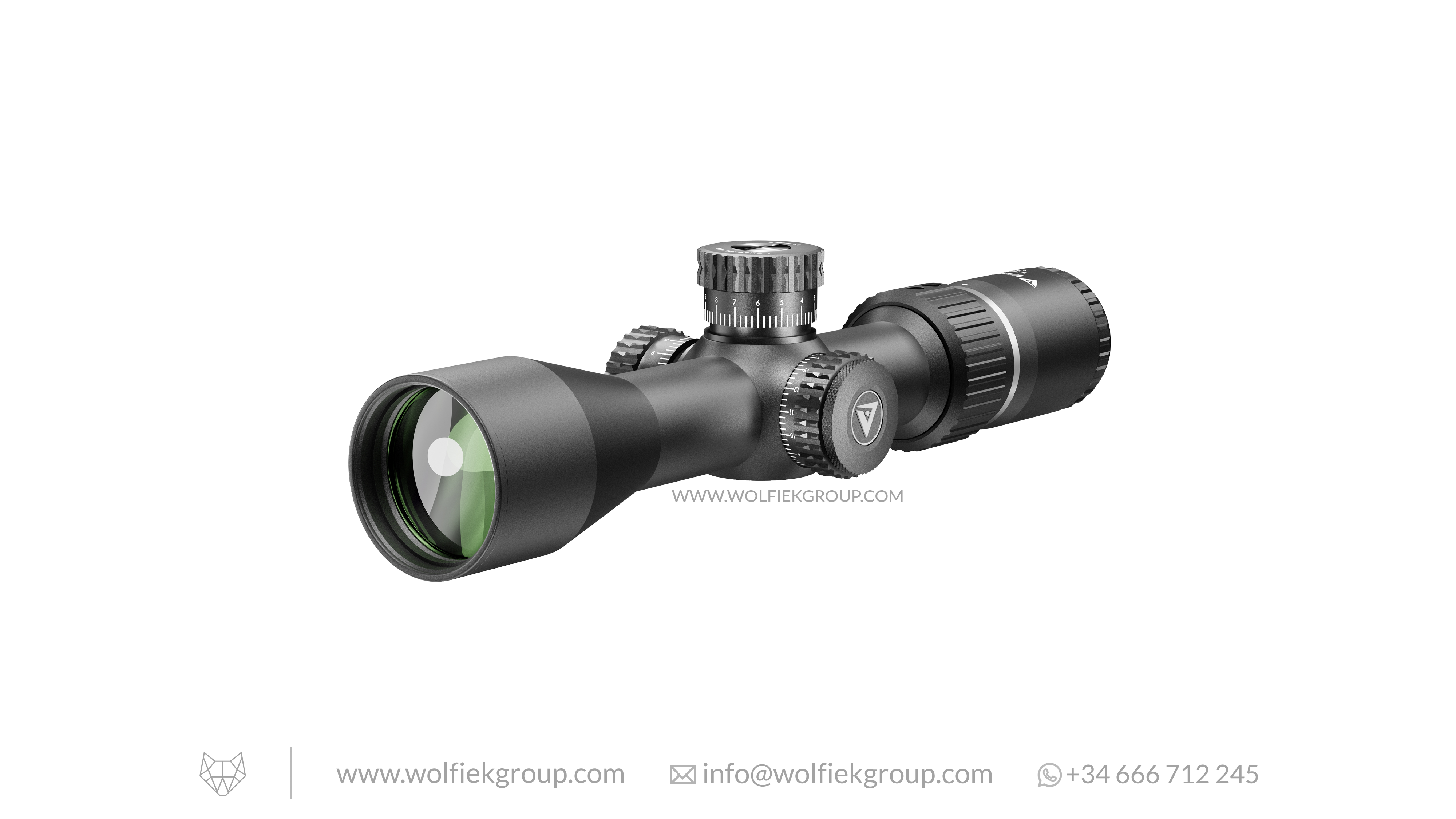 Valiant Optics Themys Riflescope - 3-12x42 SF Compact