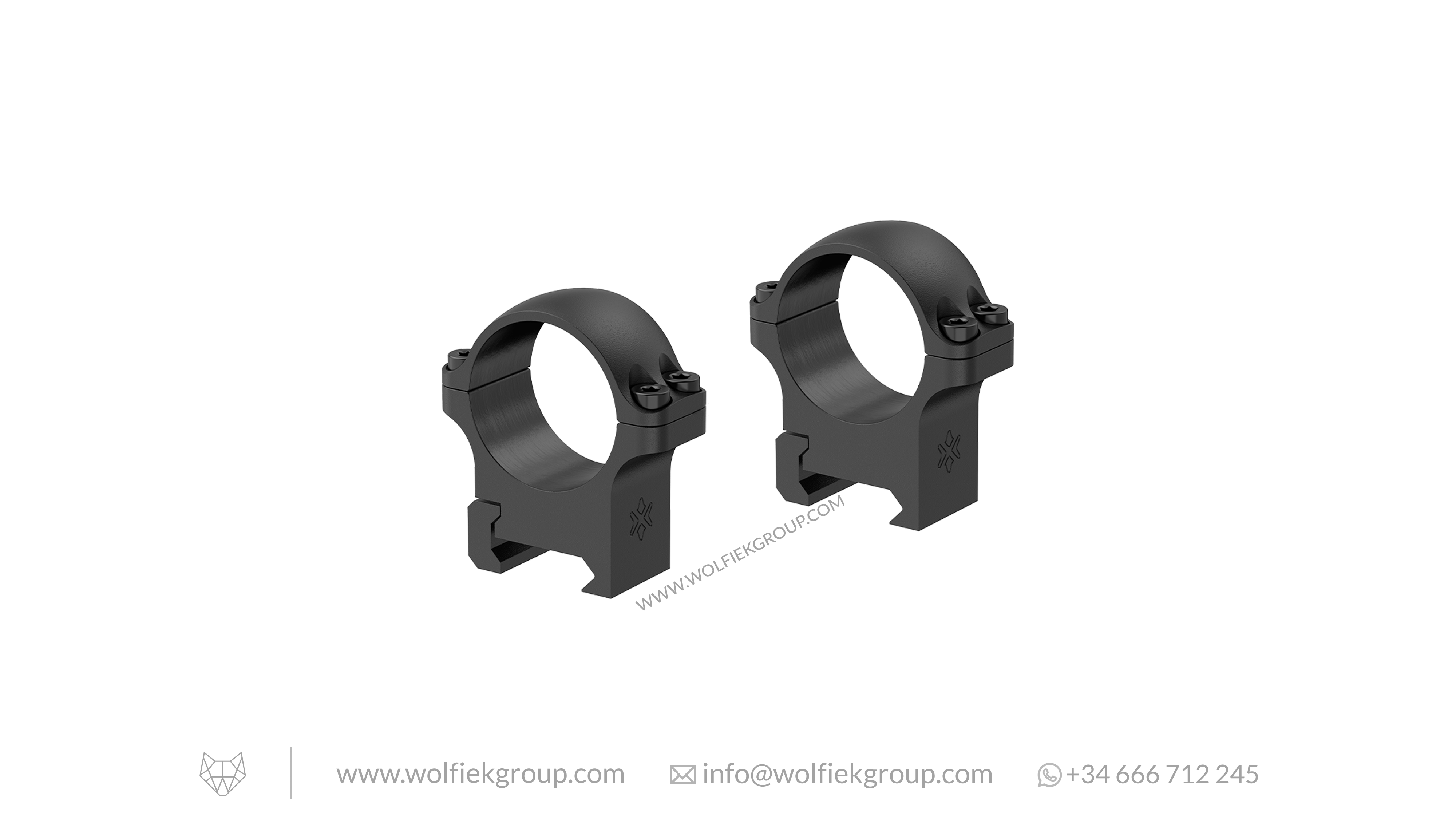 Vector Optics Weaver Riflescope Steel Mounts - 30mm
