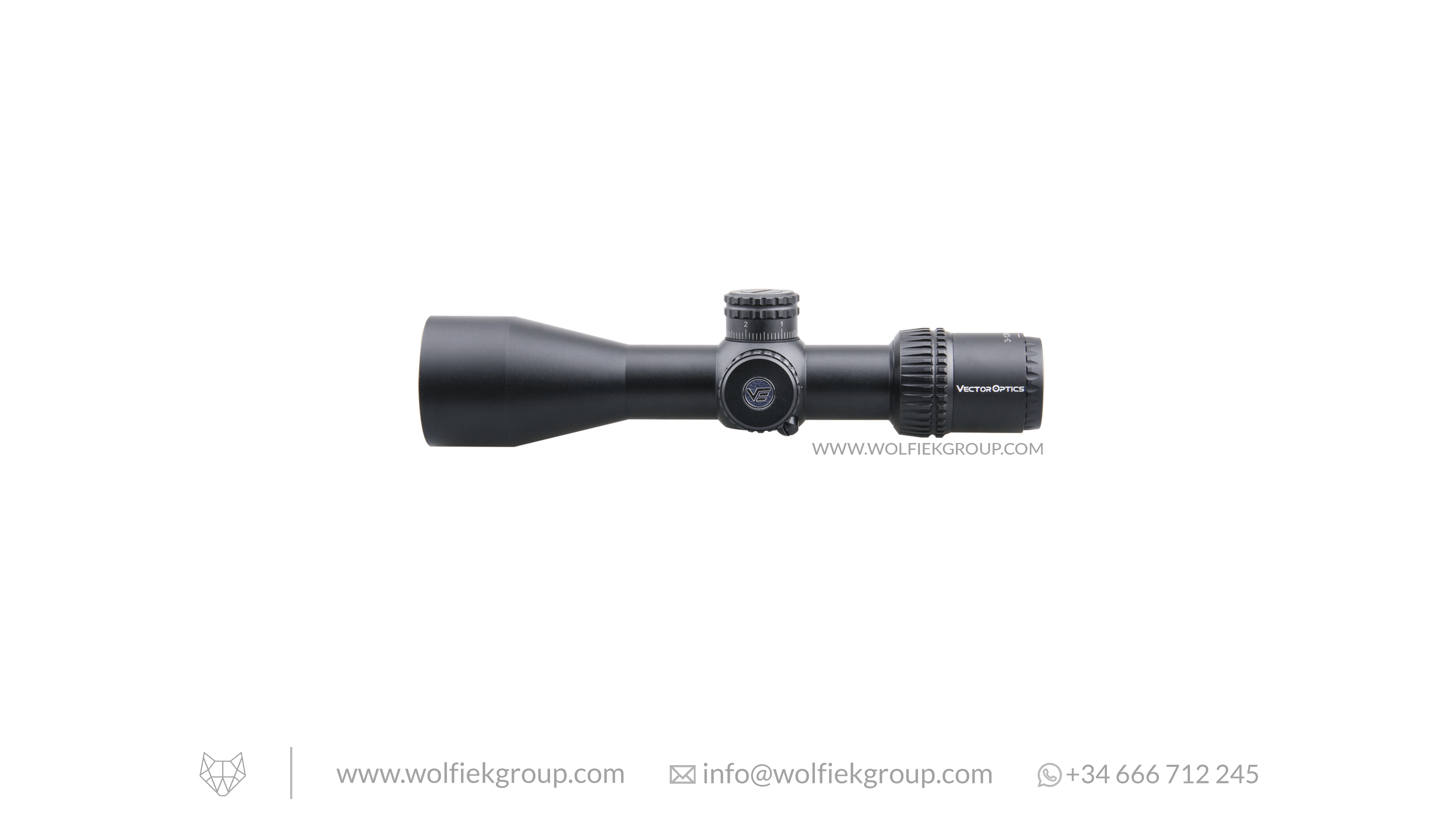 Vector Optics Veyron Riflescope - 3-12x44 SFP