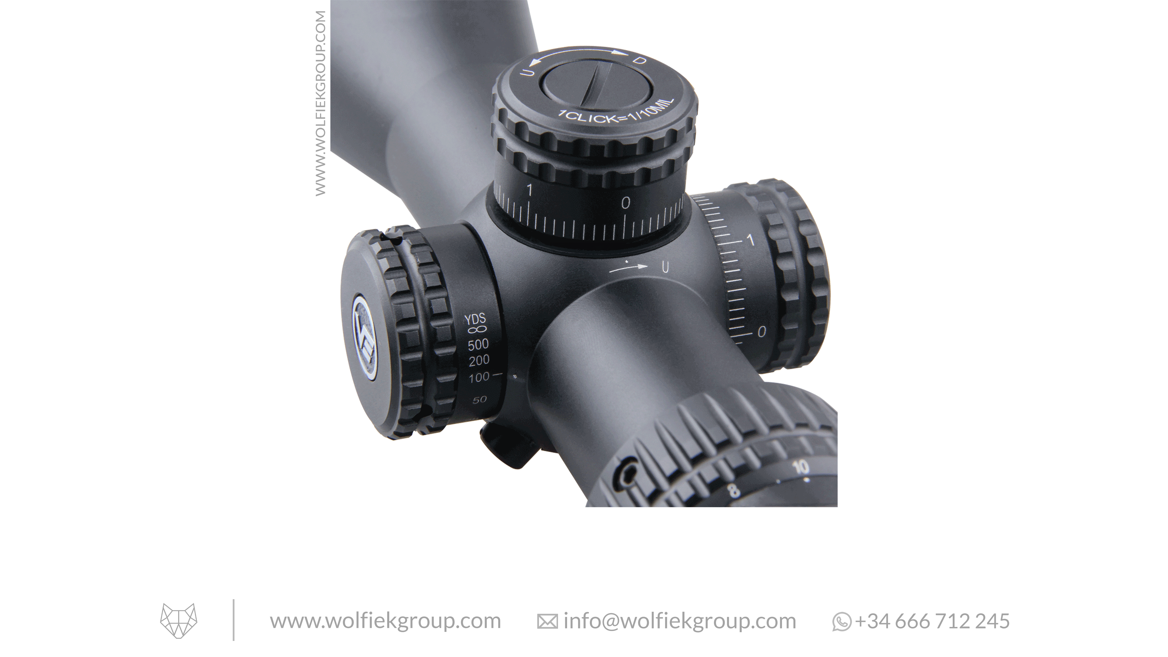 Vector Optics Veyron Riflescope - 3-12x44 SFP