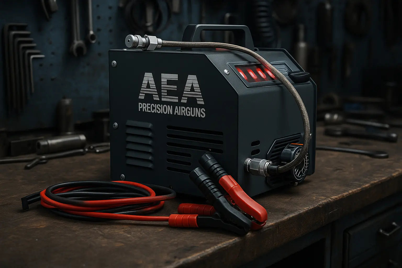 AEA portable air compressor for PCP air rifles and pistols – Precision Airguns model