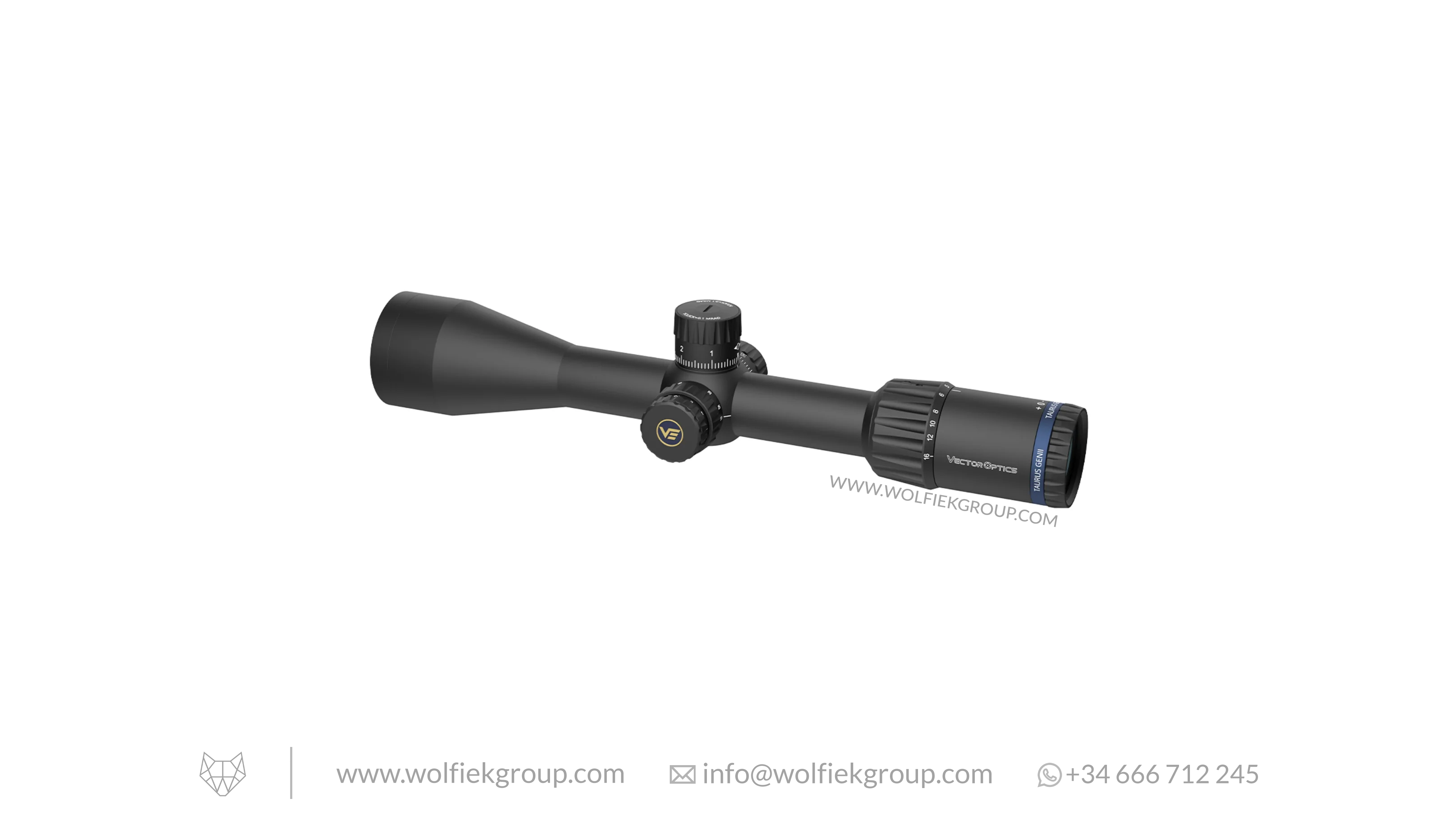 Vector Optics Taurus Riflescope - 3-18x50 FFP