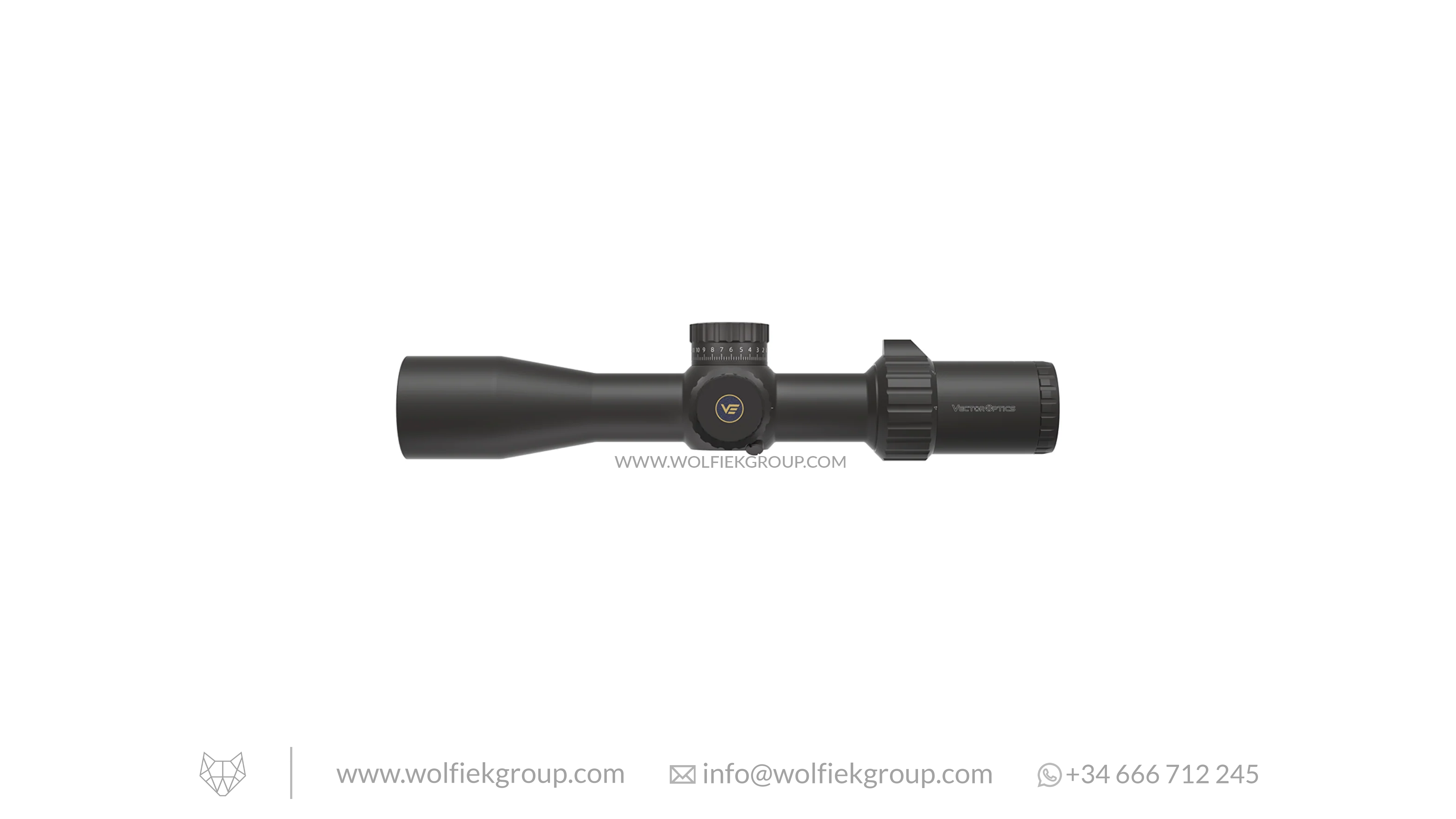 Vector Optics Taurus Riflescope - 4-16x44 HD MOA