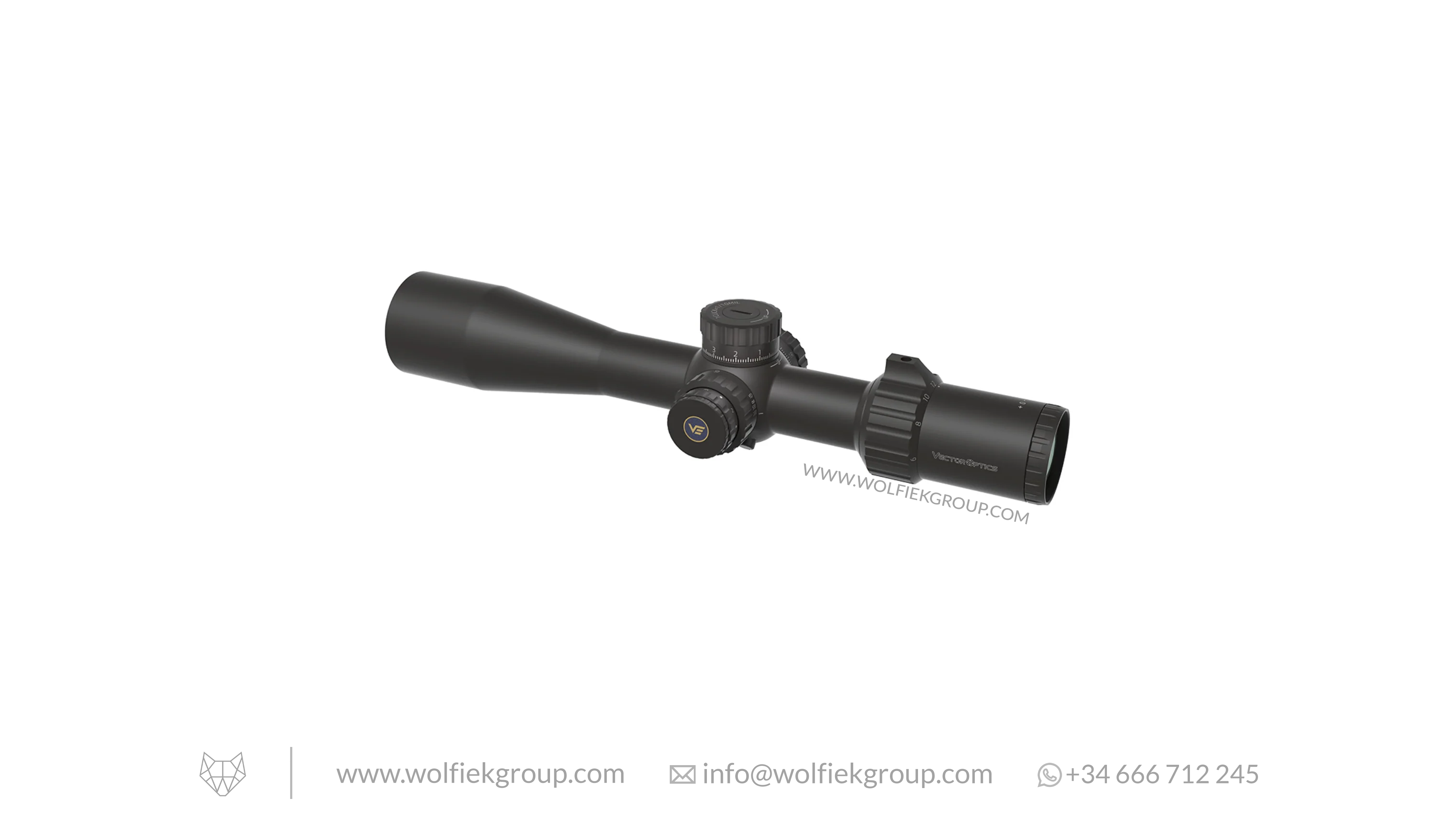 Vector Optics Taurus Riflescope - 6-24x50 HD MIL