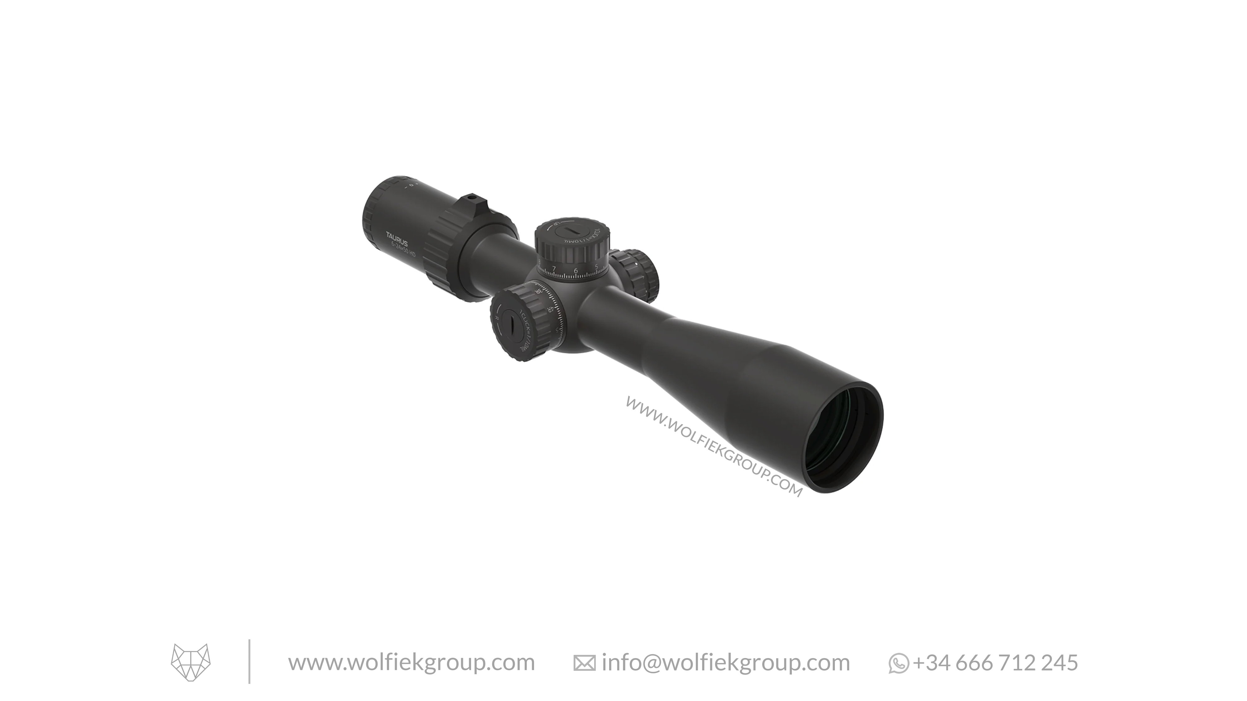 Vector Optics Taurus Riflescope - 6-24x50 HD MIL