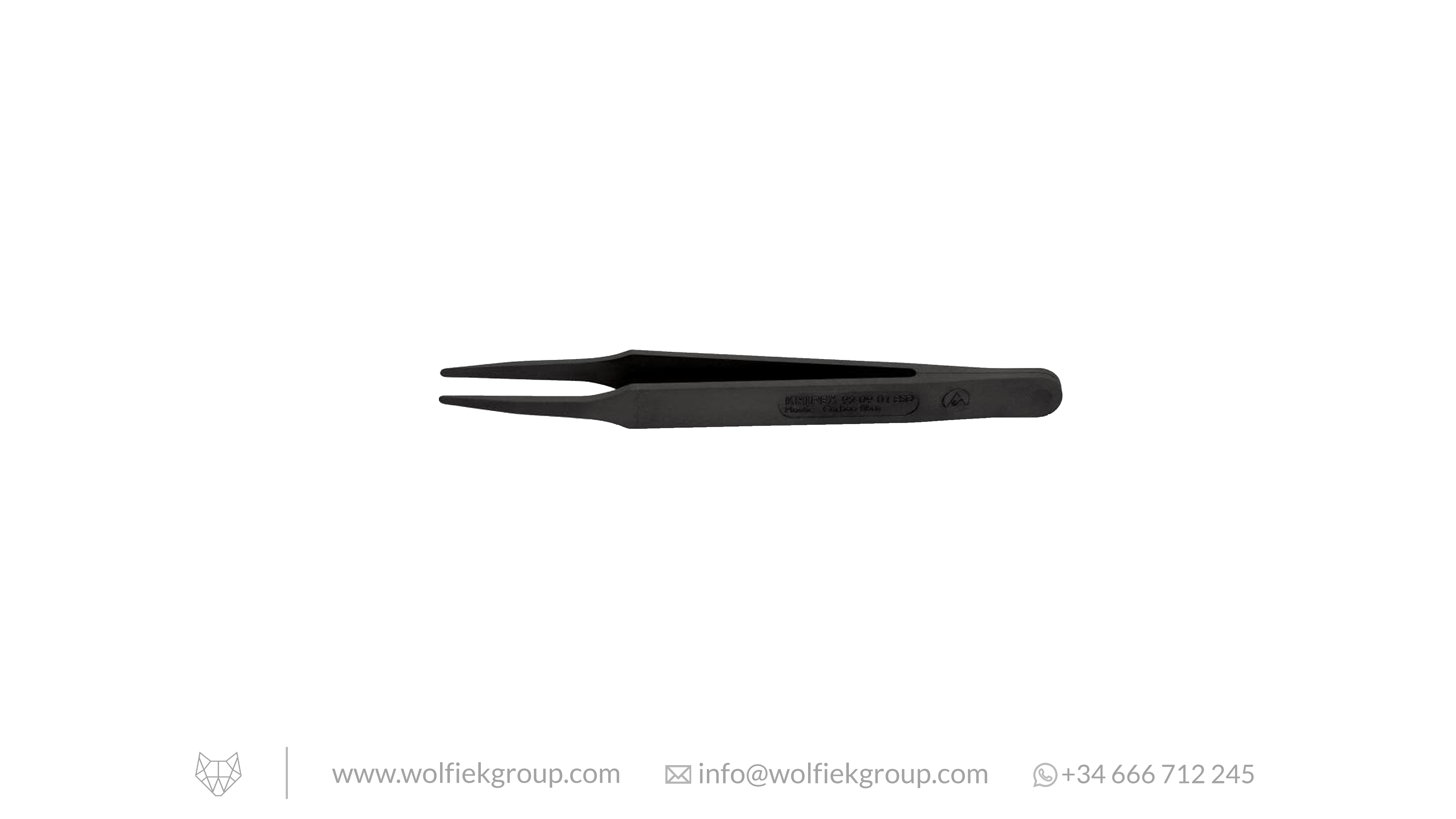 Carbon Fiber Plastic Tweezers ESD