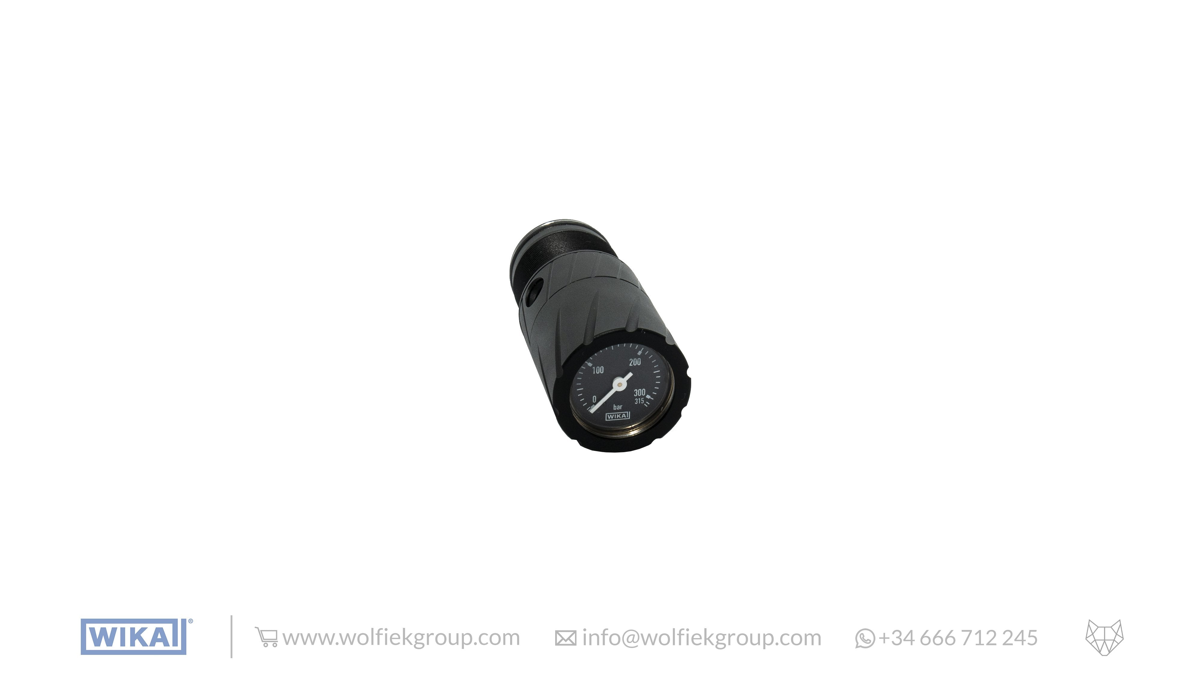 Kit Wika Analogic Gauge black limited edition