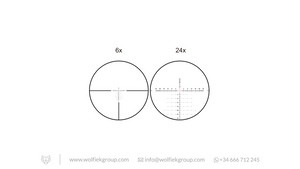 Vector Optics · Taurus · 6-24x50 HD MOA Rifle Scope
