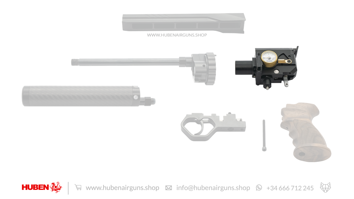 Construye tu pistola de aire comprimido Huben GK1 personalizada
