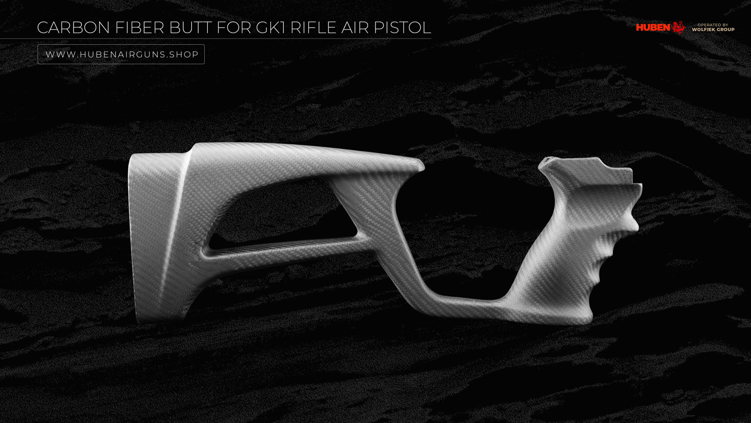 Culata Wolfiek de fibra de carbono para pistola de aire comprimido GK1