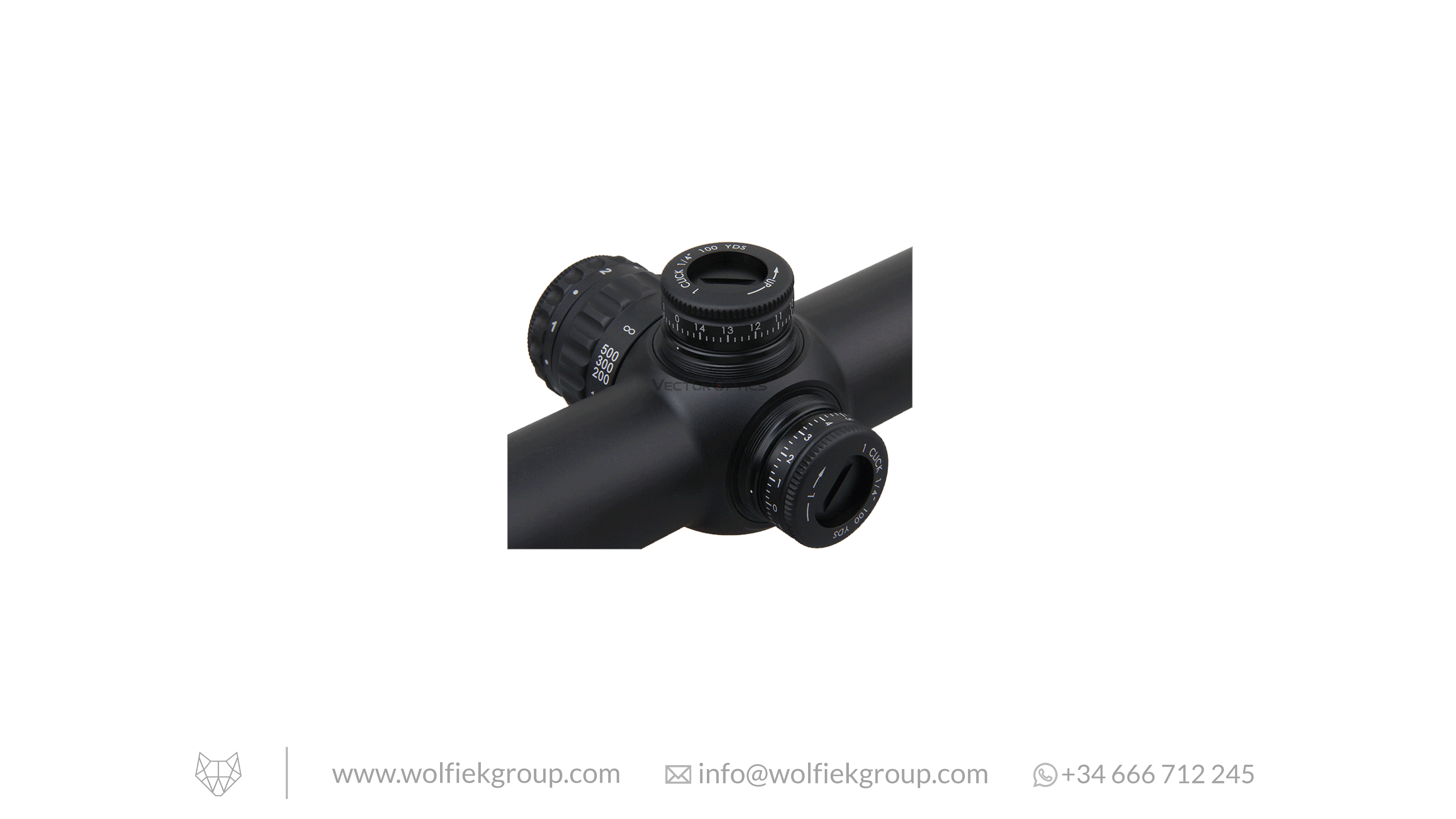 Vector Optics Continental Hunting Scope - x6 3-18x50 CDM SFP
