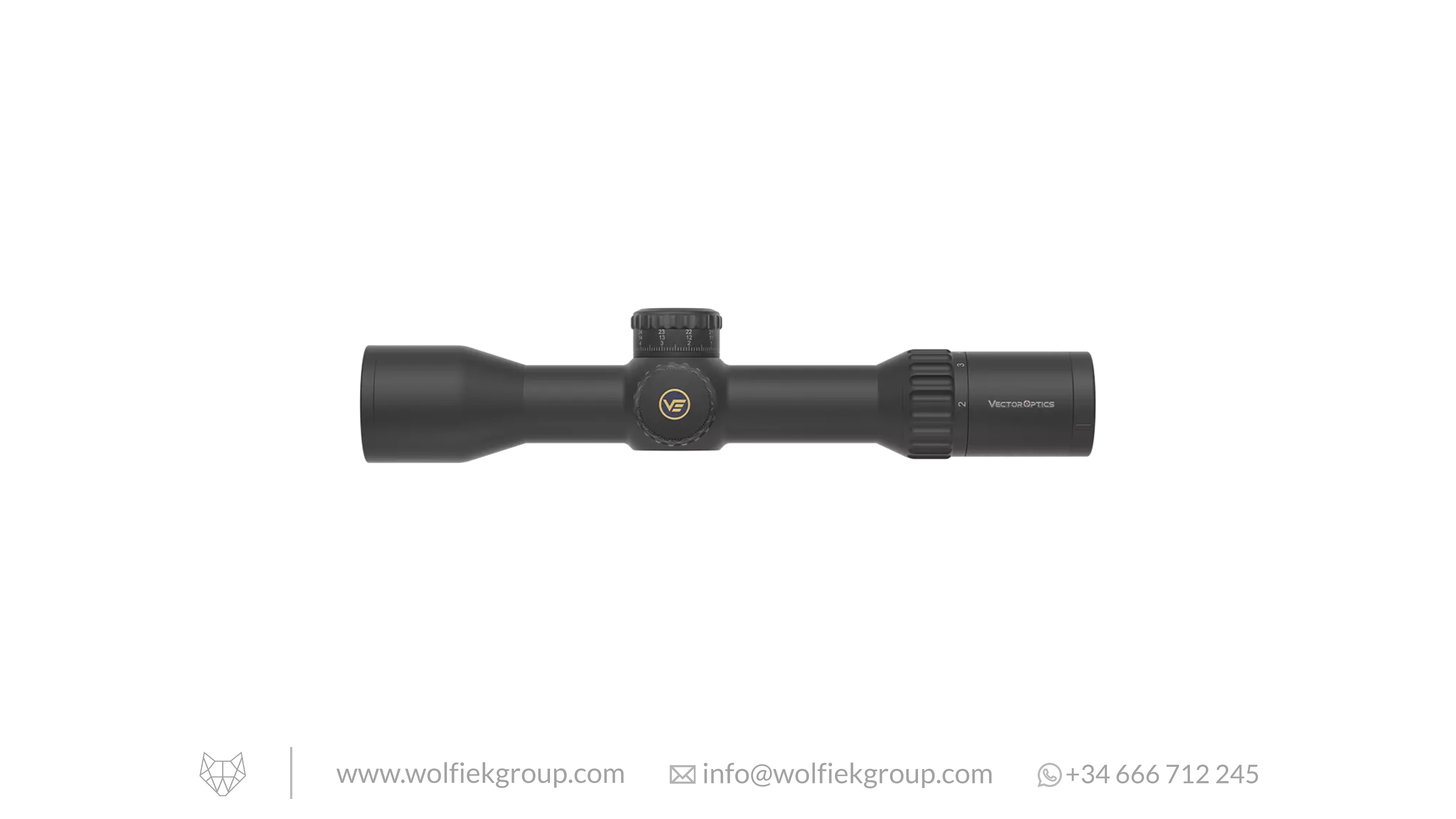 Vector Optics Continental Riflescope · x6 2-12x44 RAR MPVO
