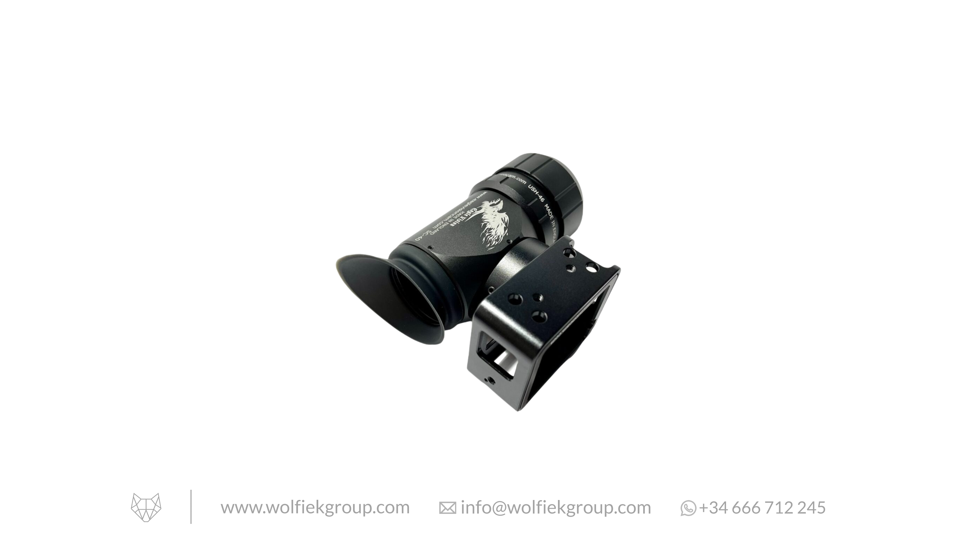 Eagle Vision 75% X 25% GOPRO 9,10,11,12,13 Black Universal Scope Holder Side-Cam