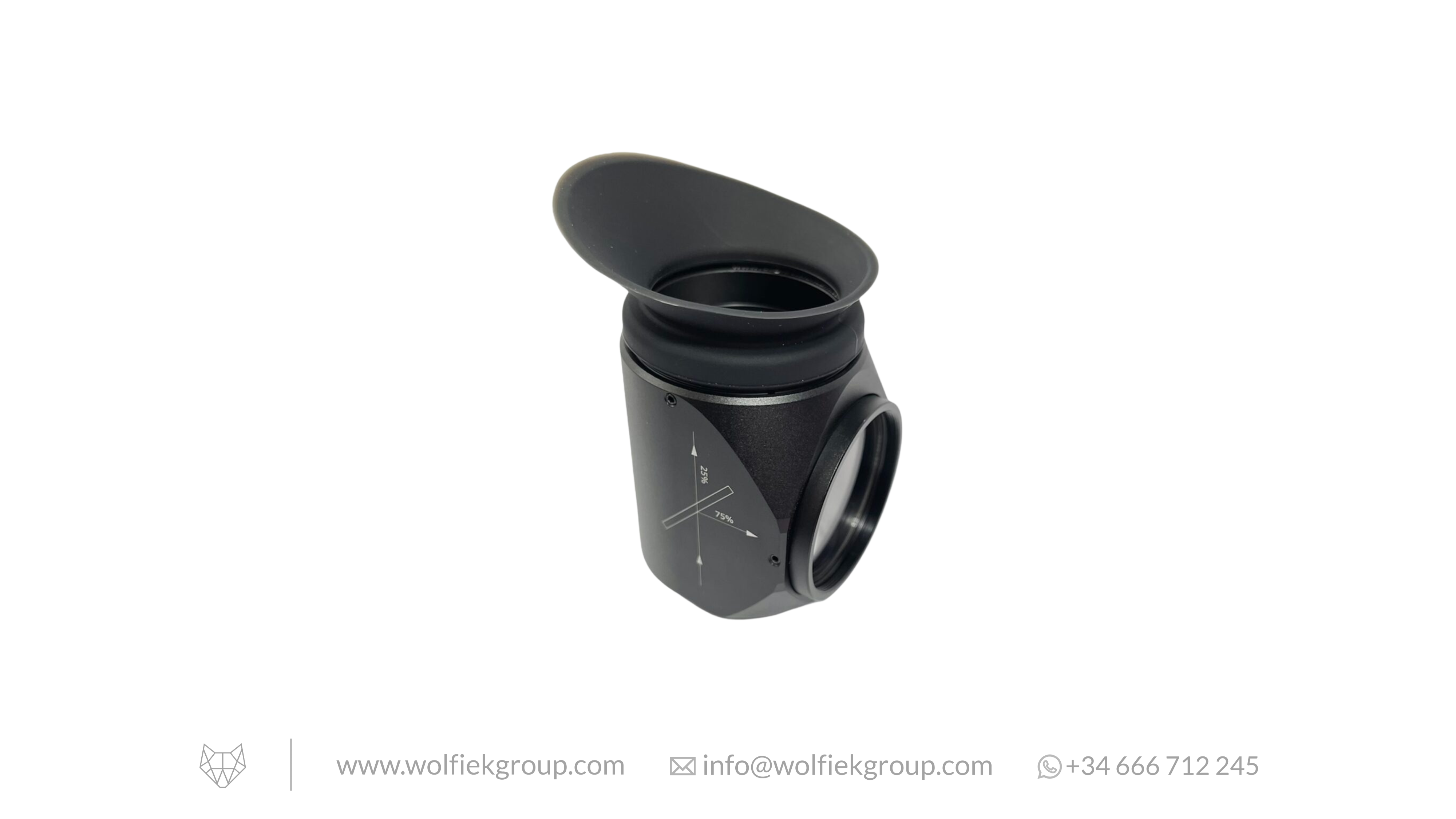 Eagle Vision 75% X 25% GOPRO 9,10,11,12,13 Black Universal Scope Holder Side-Cam