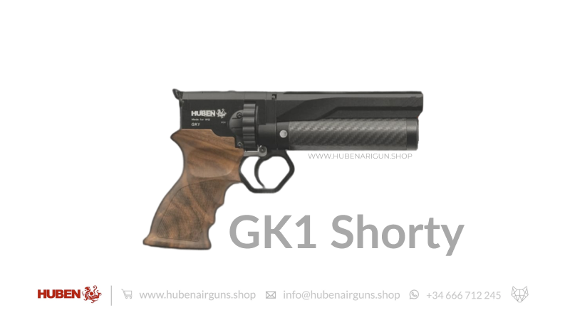 Huben GK1 Mini Air Pistol (aka Shorty) - Cal .30 (7.62mm) - Pre-Order