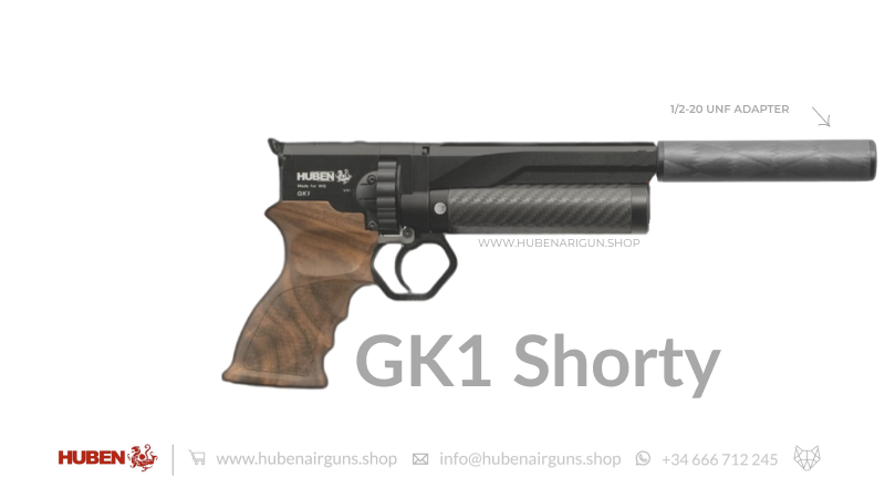 Huben GK1 Mini Air Pistol (aka Shorty) - Cal .177 (4.5mm) - Pre order