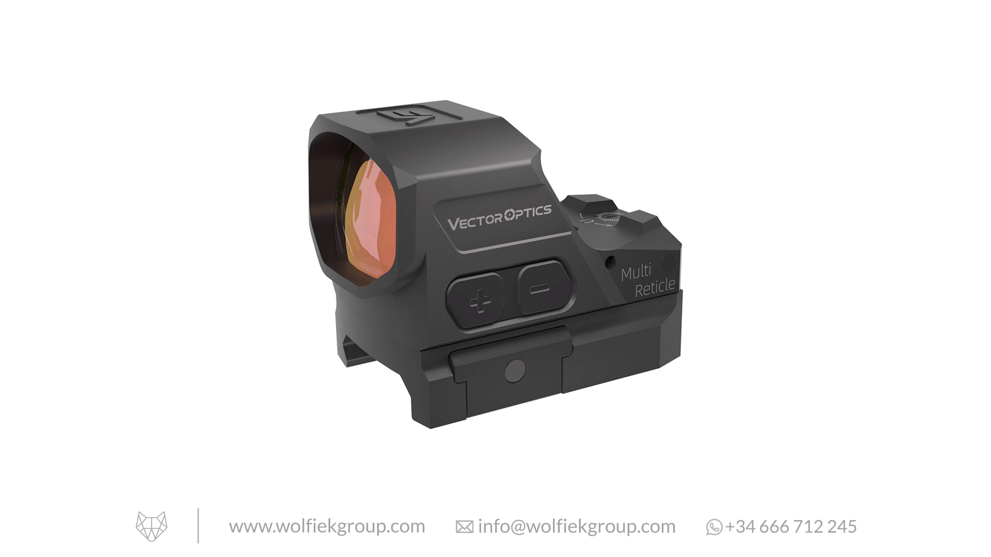 Vector Optics Frenzy Flex Titanium Red Dot Sight · 1x19x28 GenII
