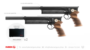 Kit de 2 Pistolas Huben GK1 para tirar a dos manos