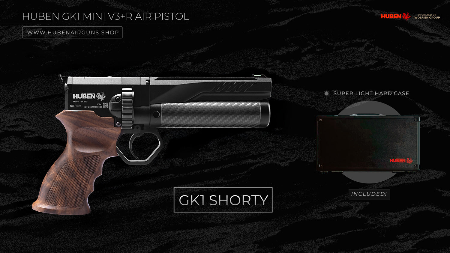 Huben GK1 Mini V3+R Air Pistol - Pre-Order