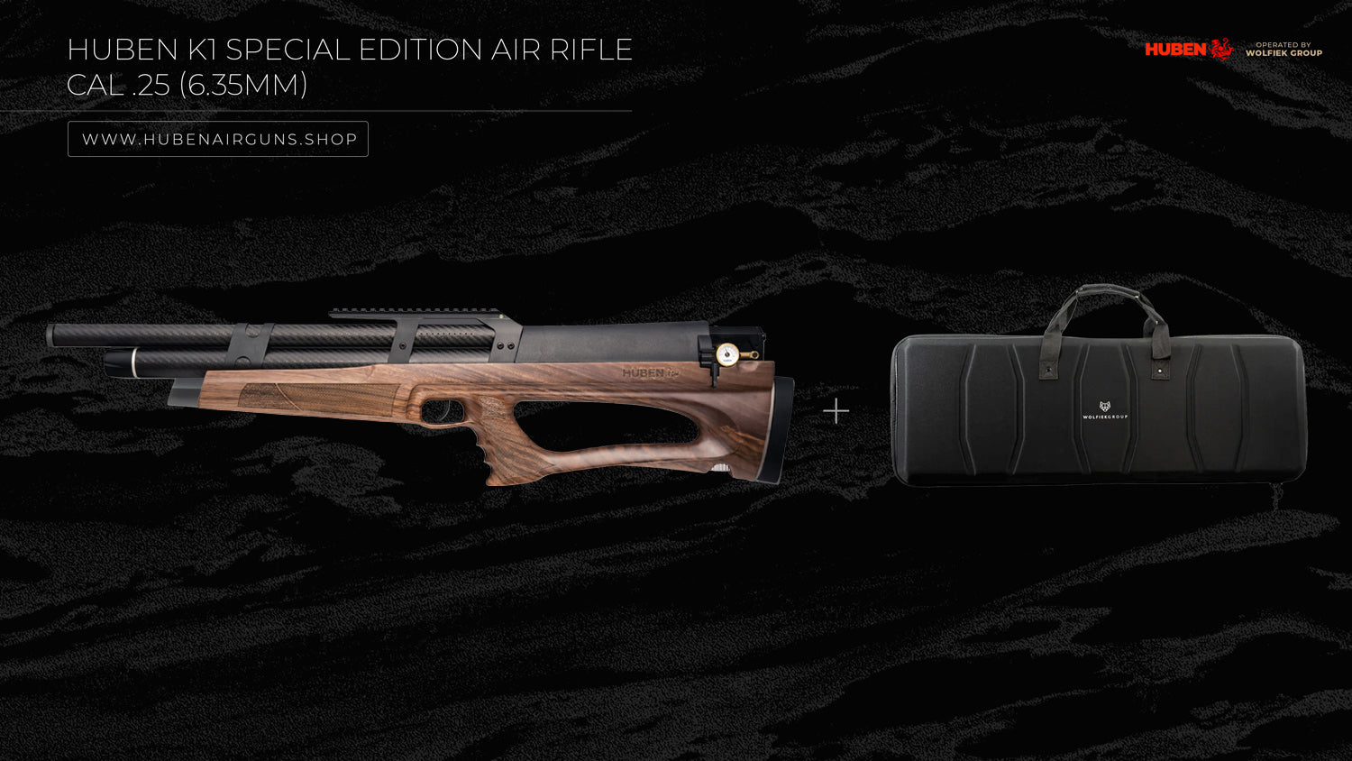 Huben K1 Special Edition Air Rifle - Cal .22 (5.5mm)