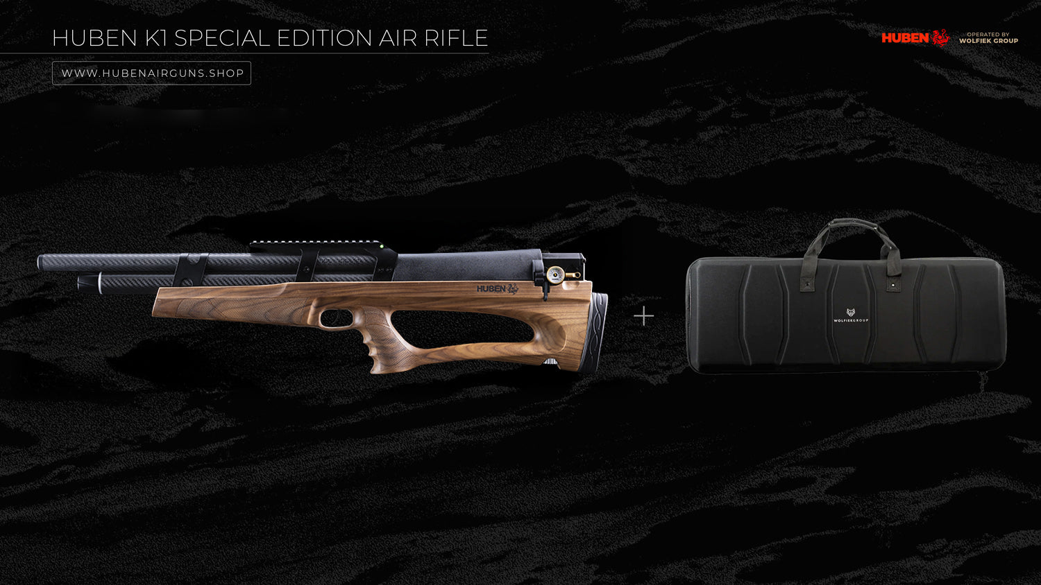 Rifle de Aire Huben K1 Edición Especial - Cal .30 (7.62mm) - Pedido Anticipado