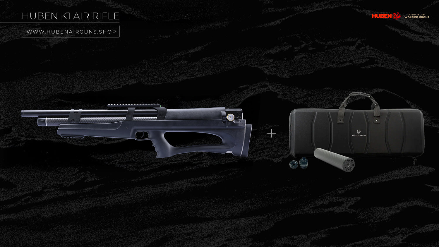 Huben K1 Air Rifle - Cal .25 (6.35mm)