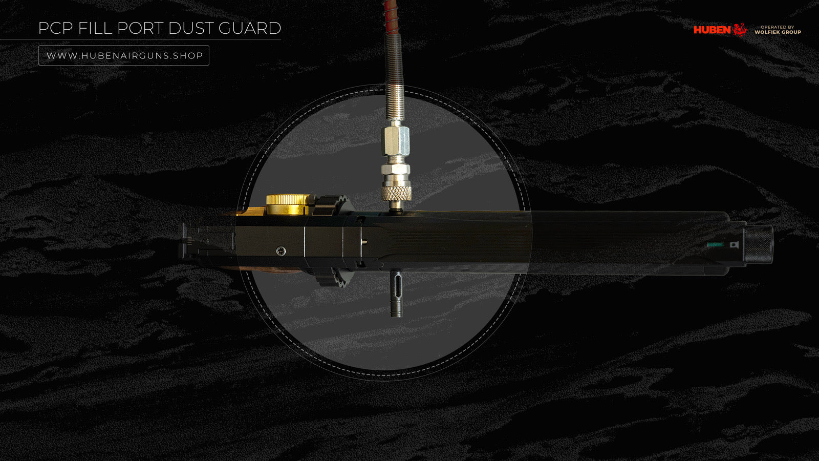 Fill Port Dust Guard for Huben GK1 Air Pistol