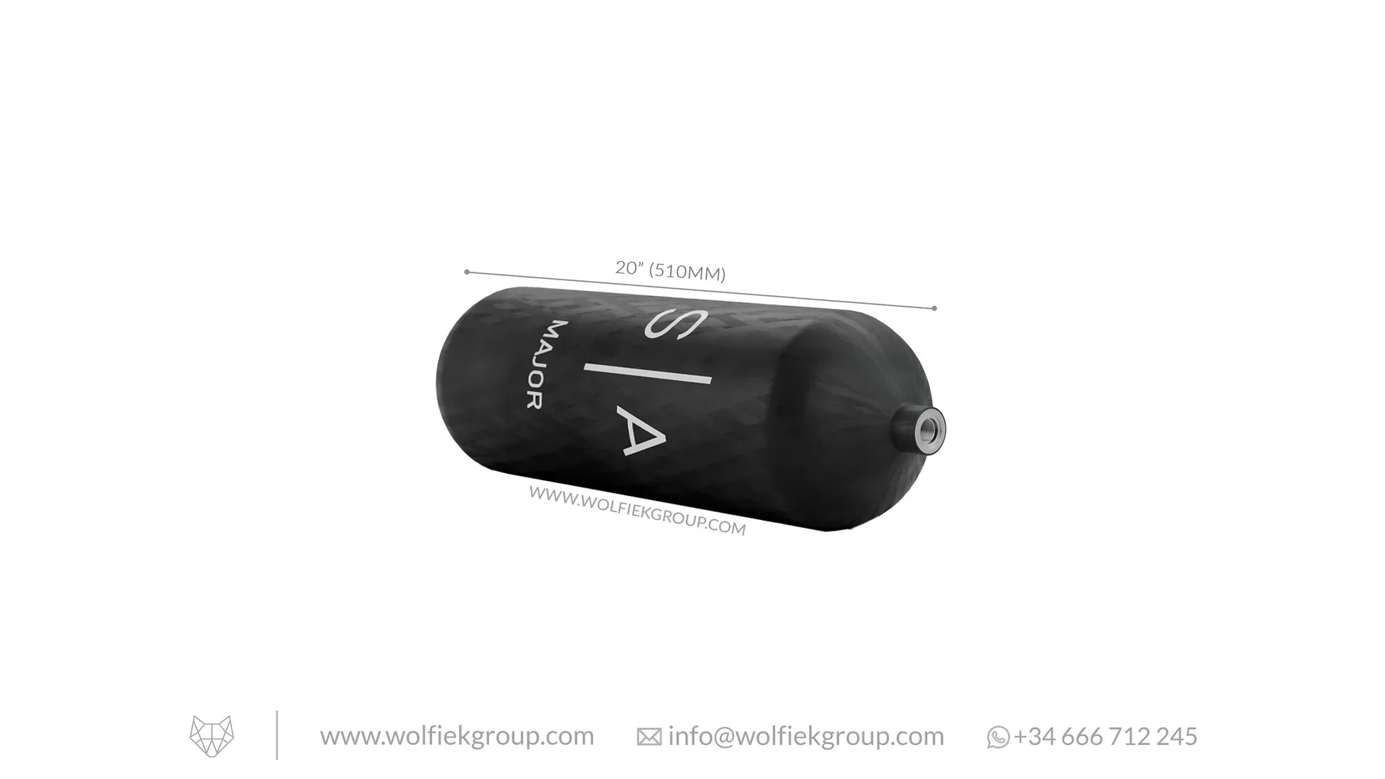 Scandinavian Arms Major PCP Air Tank (6.8L) 2022 Production · Earlier Production · New Units · Grade: AAA · Special Discount