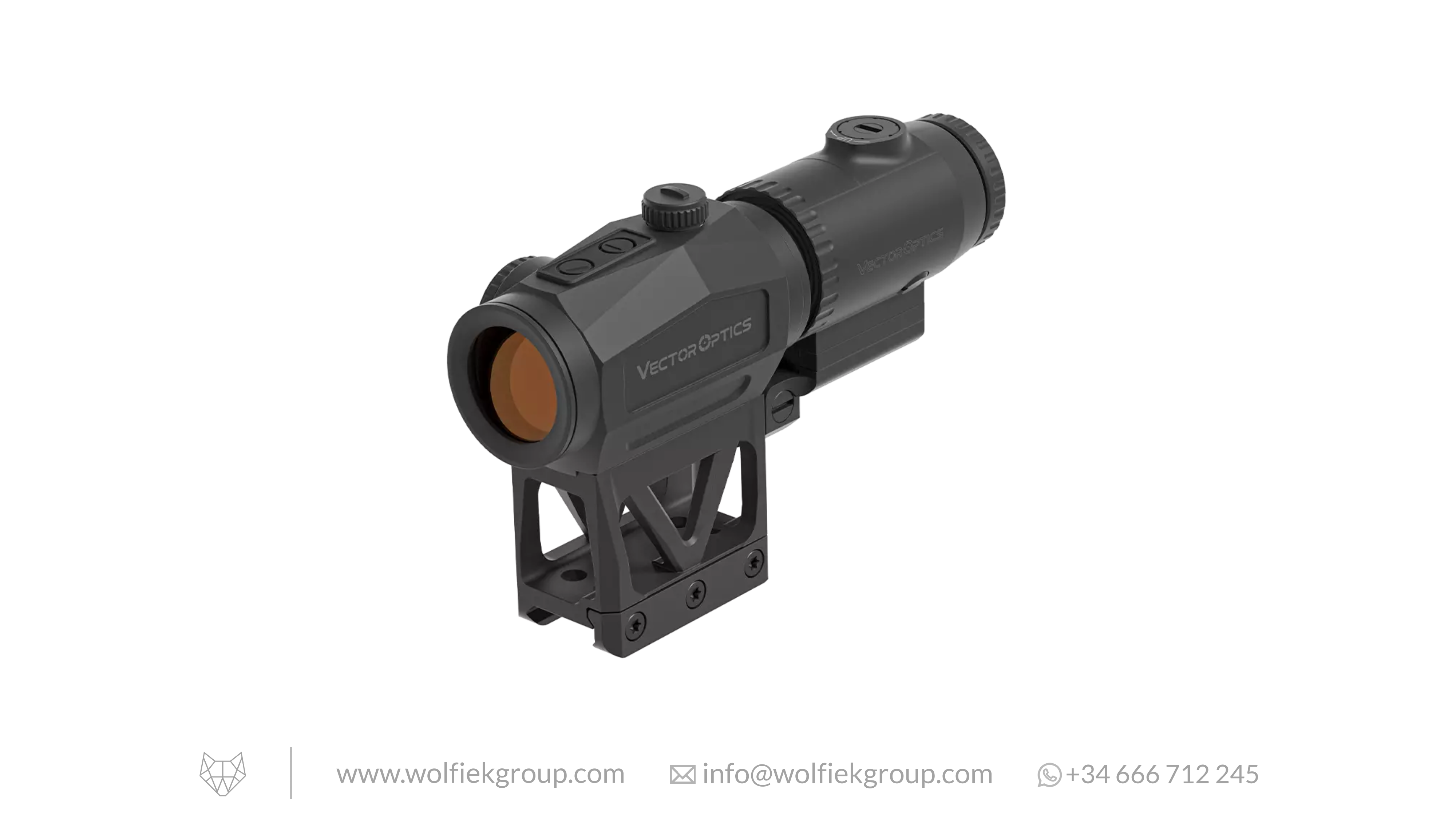 Vector Optics Scrapper MRT Red Dot Sight & Paragon 1x29 3x Magnifier Combo Kit · One-Piece Picatinny Mount