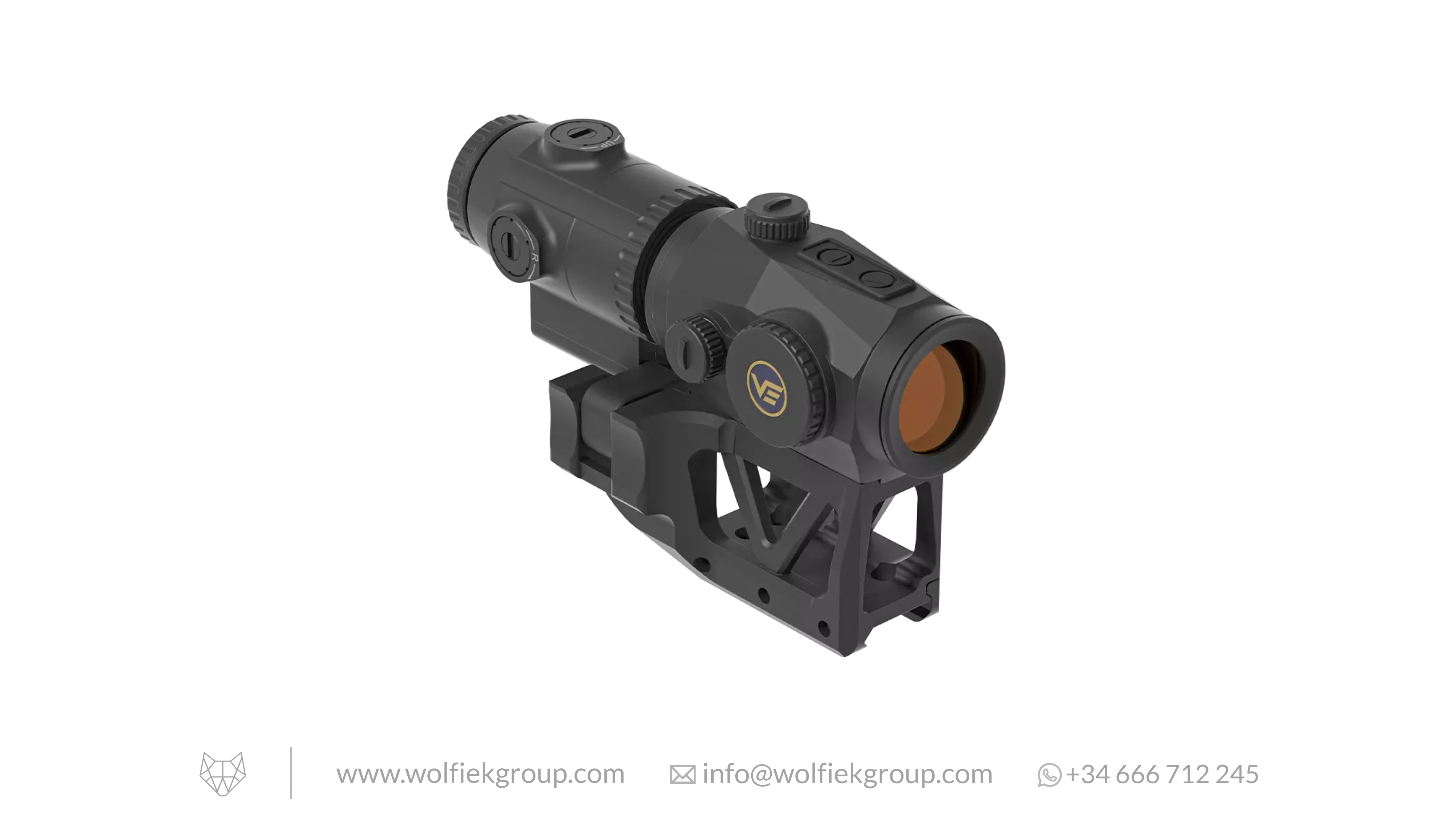 Vector Optics Scrapper MRT Red Dot Sight & Paragon 1x29 3x Magnifier Combo Kit · One-Piece Picatinny Mount
