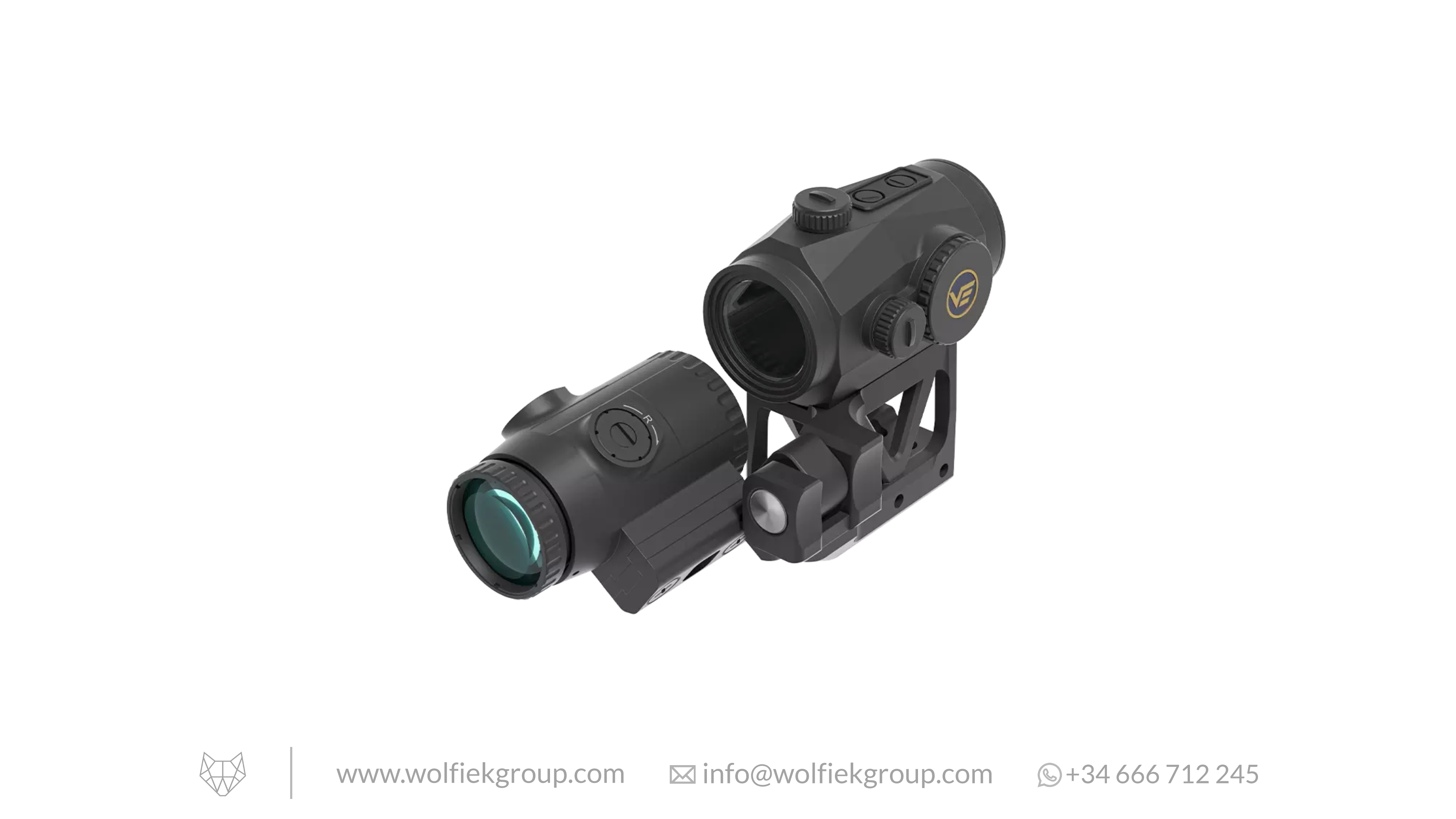 Vector Optics Scrapper MRT Red Dot Sight & Paragon 1x29 3x Magnifier Combo Kit · One-Piece Picatinny Mount