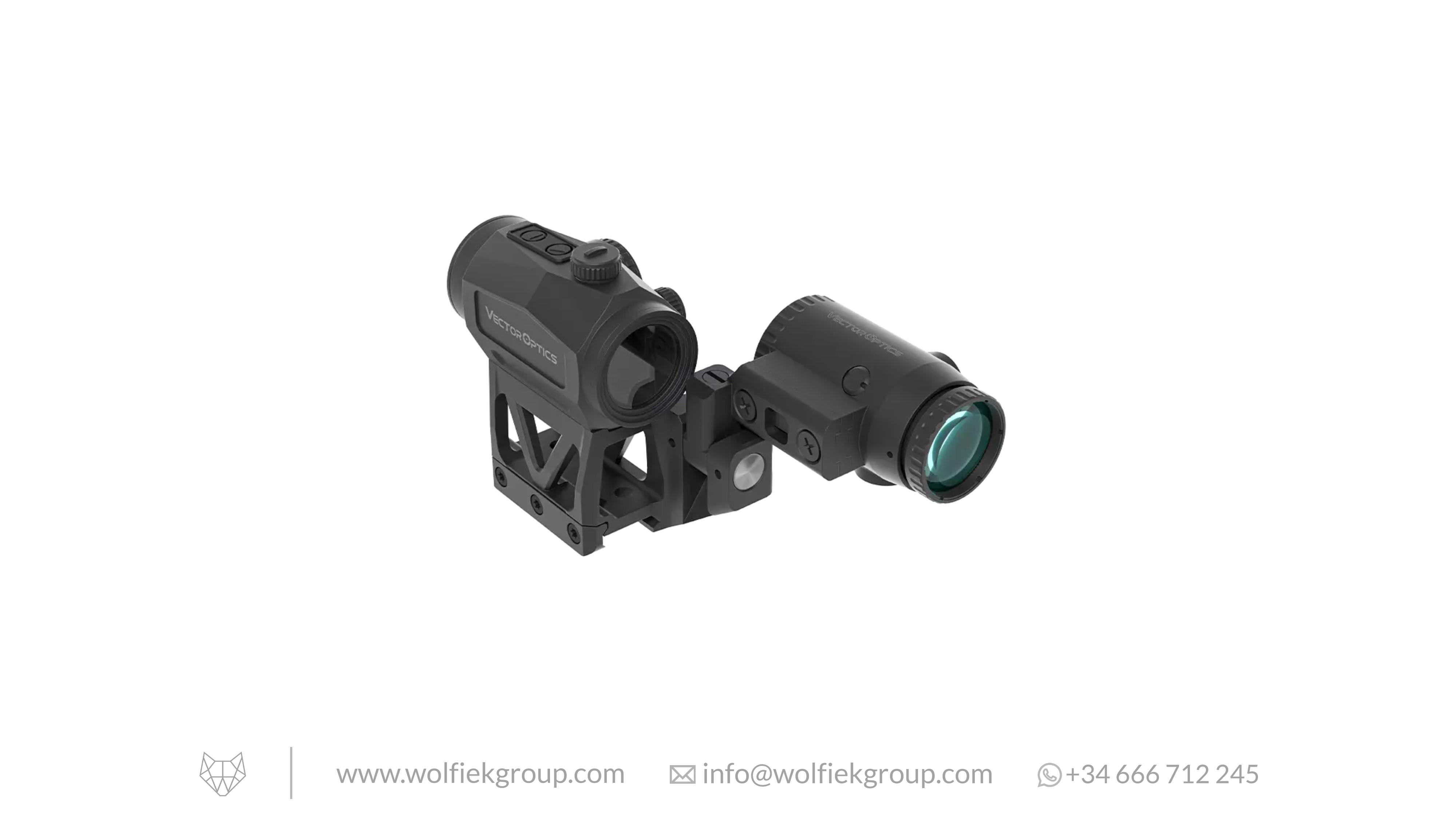 Vector Optics Scrapper MRT Red Dot Sight & Paragon 1x29 3x Magnifier Combo Kit · One-Piece Picatinny Mount
