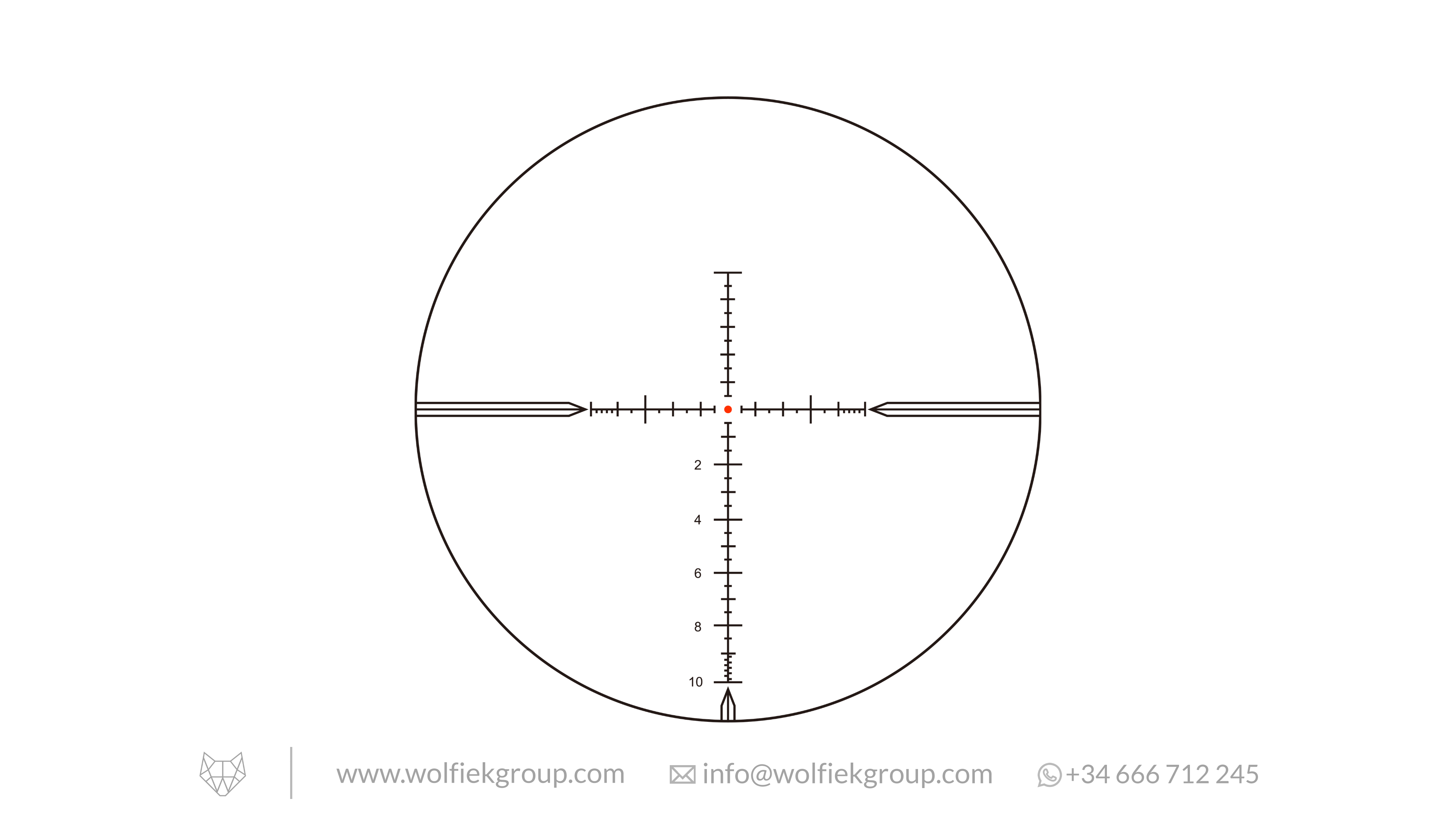 Vector Optics Tauron Riflescope · 3-18x50 GenII