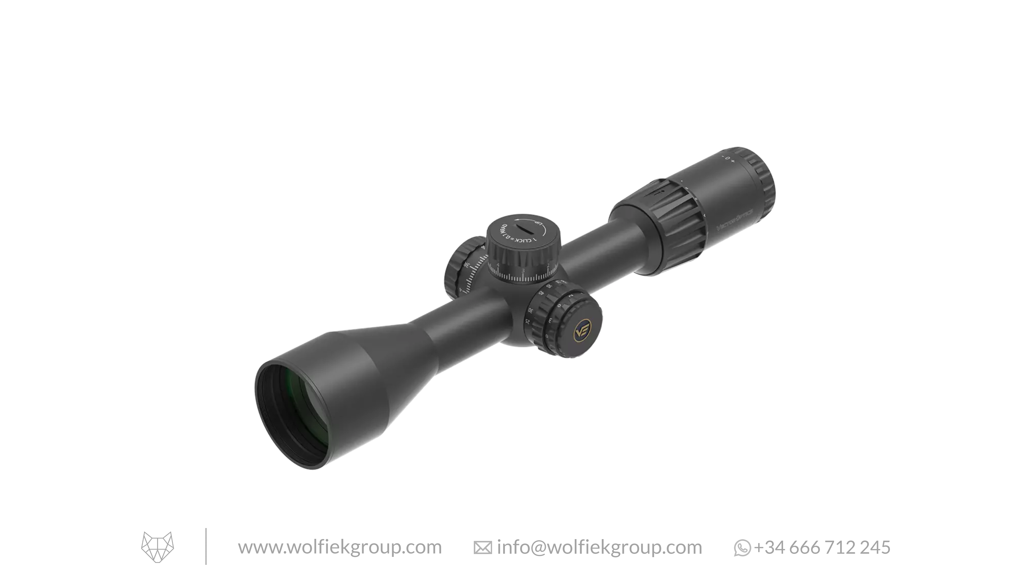 Vector Optics Tauron Riflescope · 3-18x50 GenII