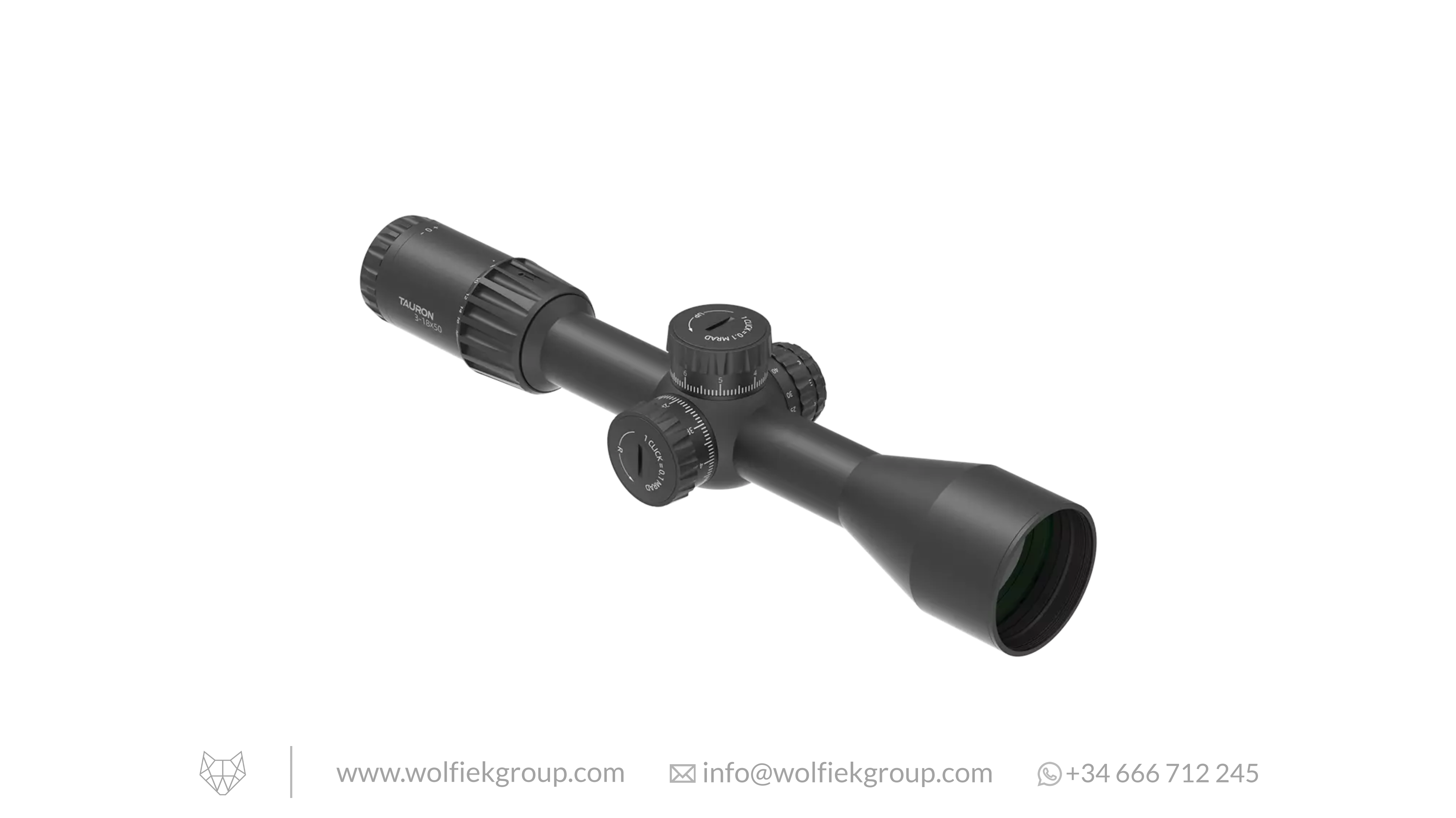 Vector Optics Tauron Riflescope · 3-18x50 GenII